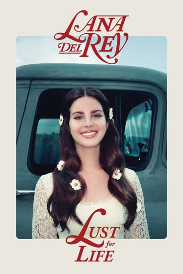 Lana Del Rey Lust For Life Album Cover - 24x36 Poster