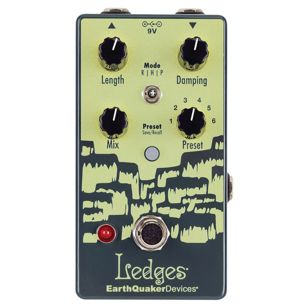 EarthQuaker Devices Ledges Tri-Dimensional Reverberation Machine Guitar Pedal