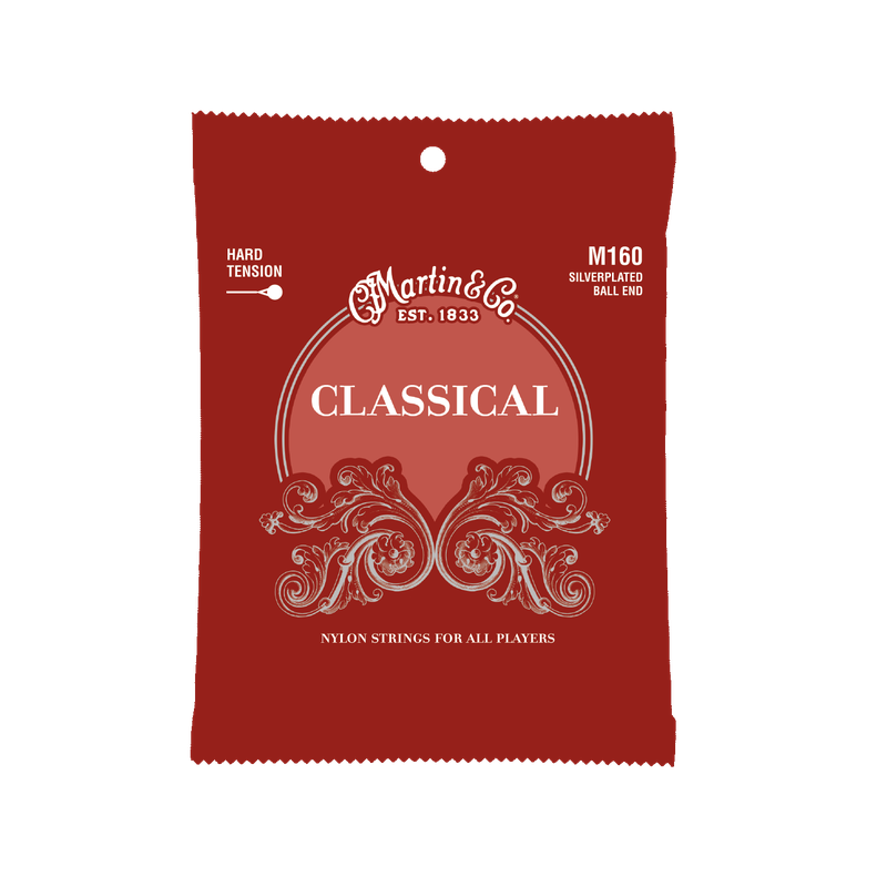 Martin M160 Classical Hard Tension Nylon Guitar Strings (28-43)