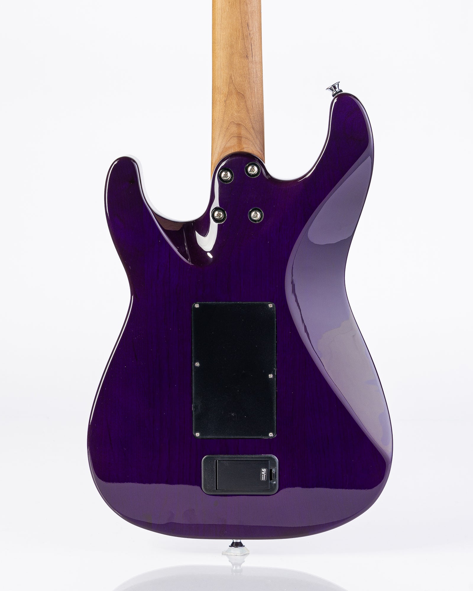Charvel Marco Sfogli Signature Pro-Mod So-Cal Style 1 HSS FR CM QM with Caramelized Maple Fingerboard - Transparent Purple Burst