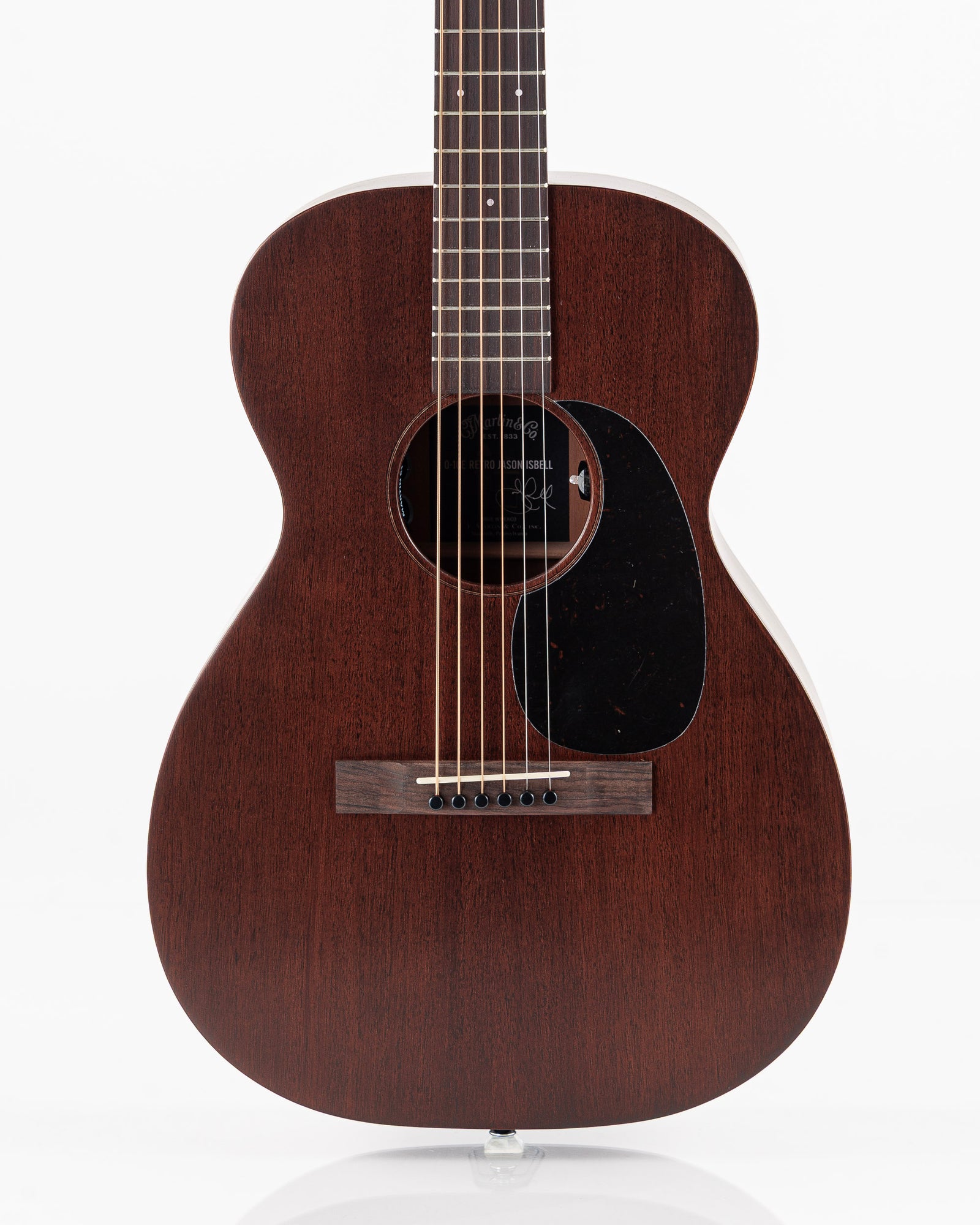 Martin 0-10E Retro Jason Isbell Special Edition Acoustic Electric Guitar - Dark Mahogany