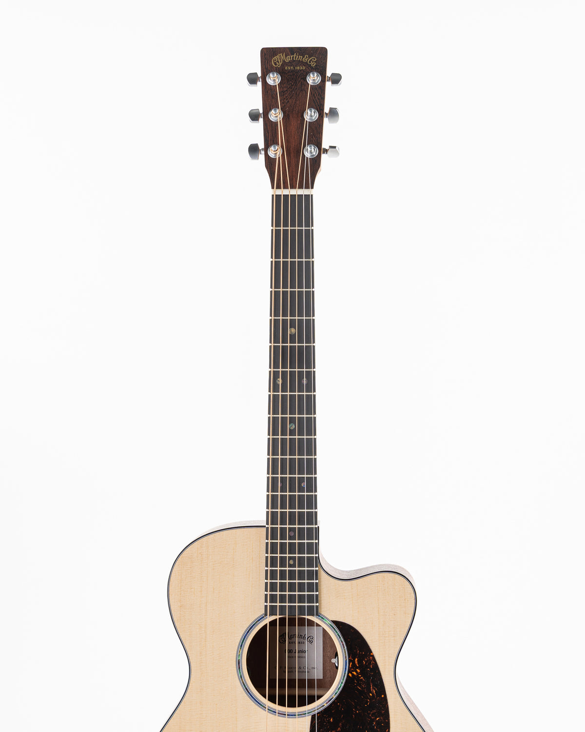 Martin 000C Jr E Cutaway Junior Series Acoustic Electric Guitar - Natural