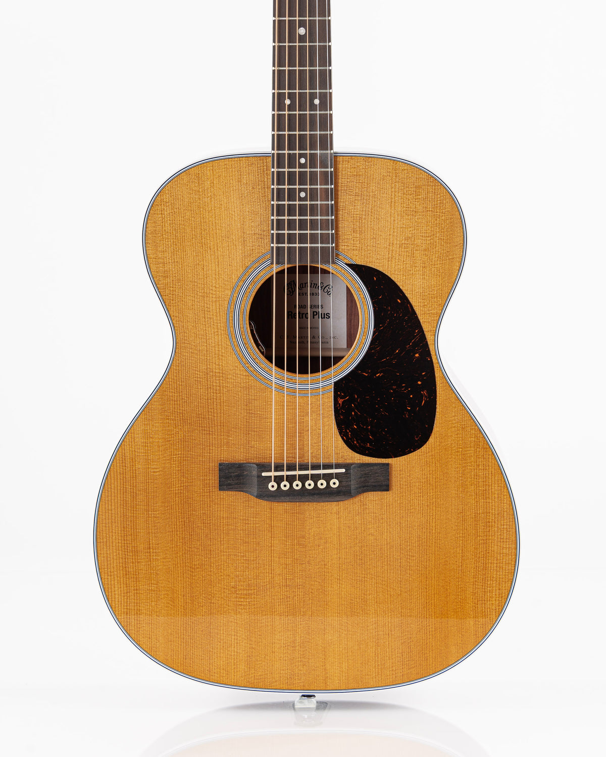 Martin 000E Retro Plus Granadillo Road Series Acoustic Electric Guitar - Aging Toner Natural Gloss