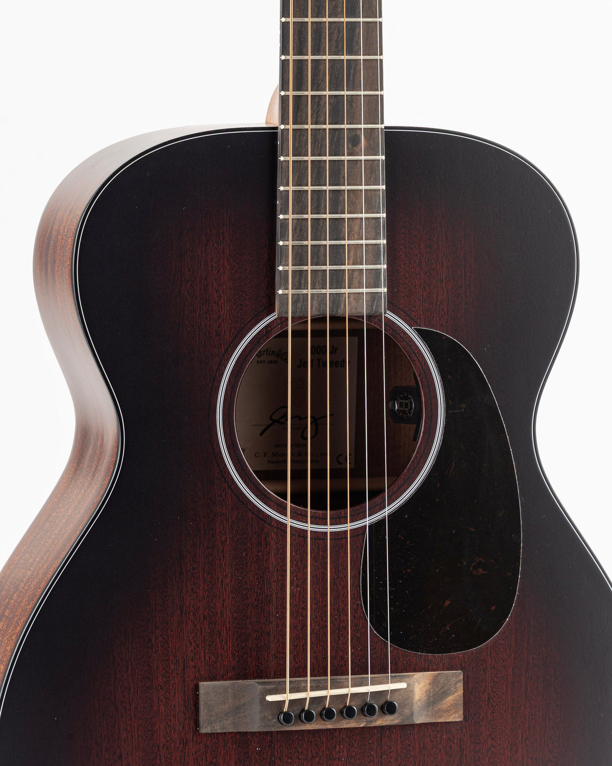 Martin 000 Jr E Jeff Tweedy Special Edition Acoustic Electric Guitar - Tweedy Burst