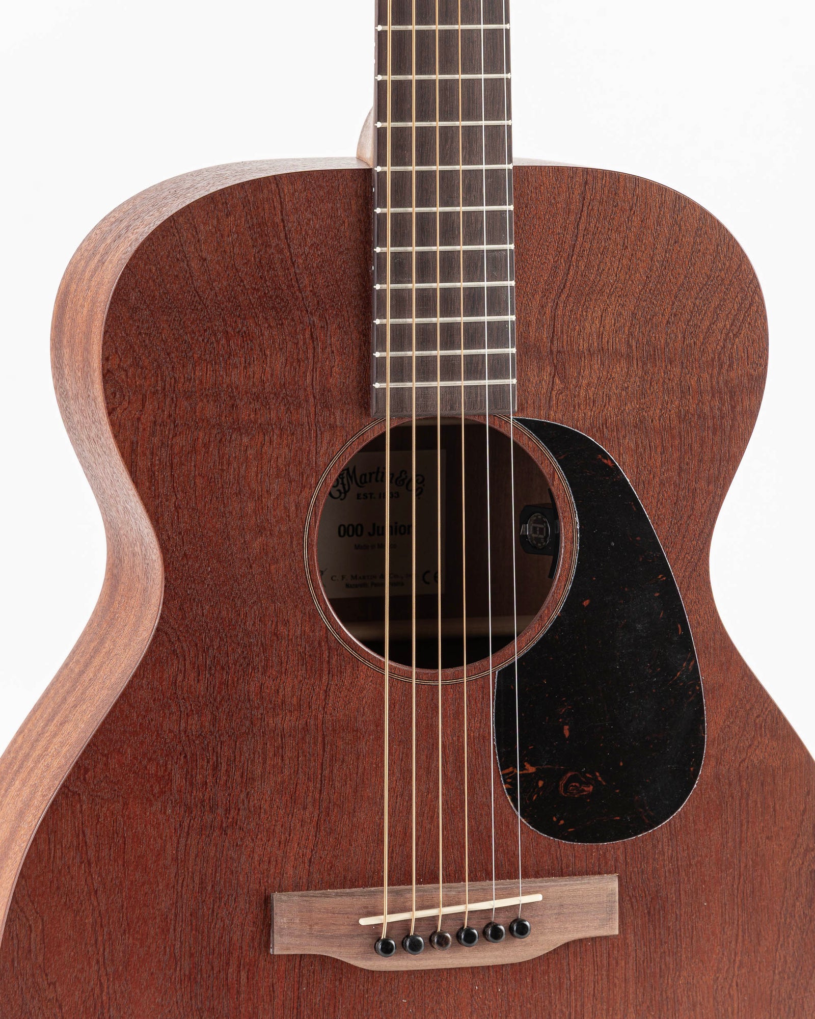 Martin 000 Jr E Sapele Junior Series Acoustic Electric Guitar - Natural