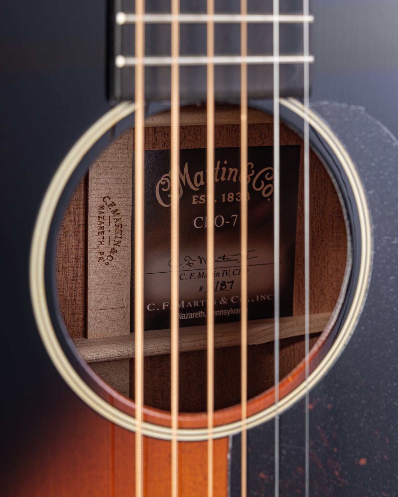 Martin CEO-7 Acoustic Electric Guitar - Sunburst