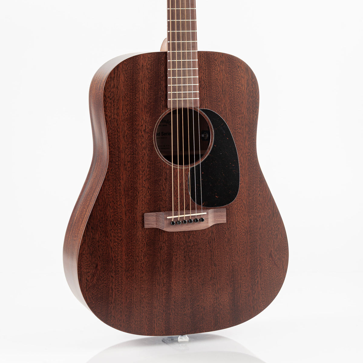 Martin D-10E Retro Sapele Road Series Dreadnought Acoustic Electric Guitar - Dark Mahogany
