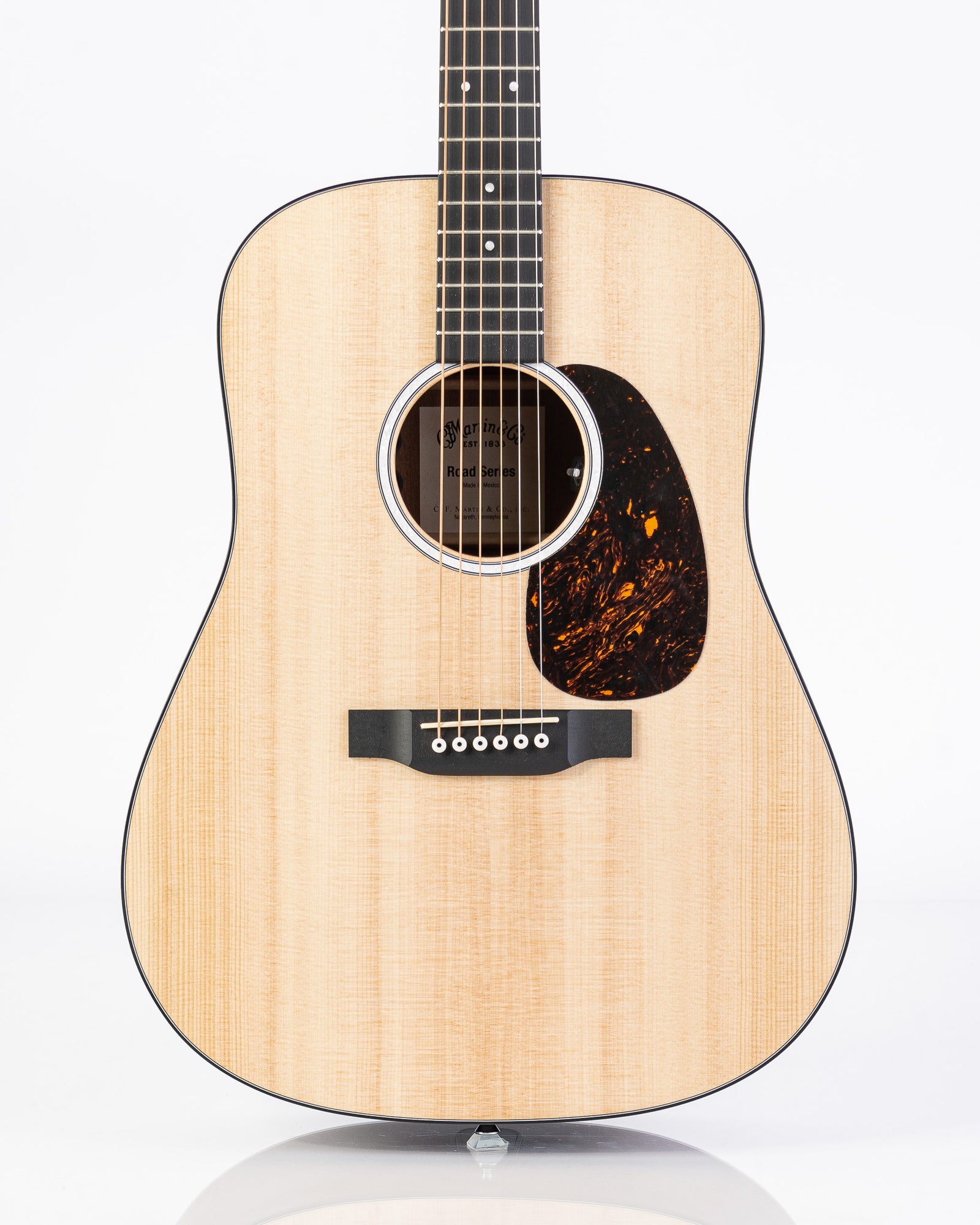 Martin Road Series D-10E Spruce Acoustic Electric Guitar - Natural Satin