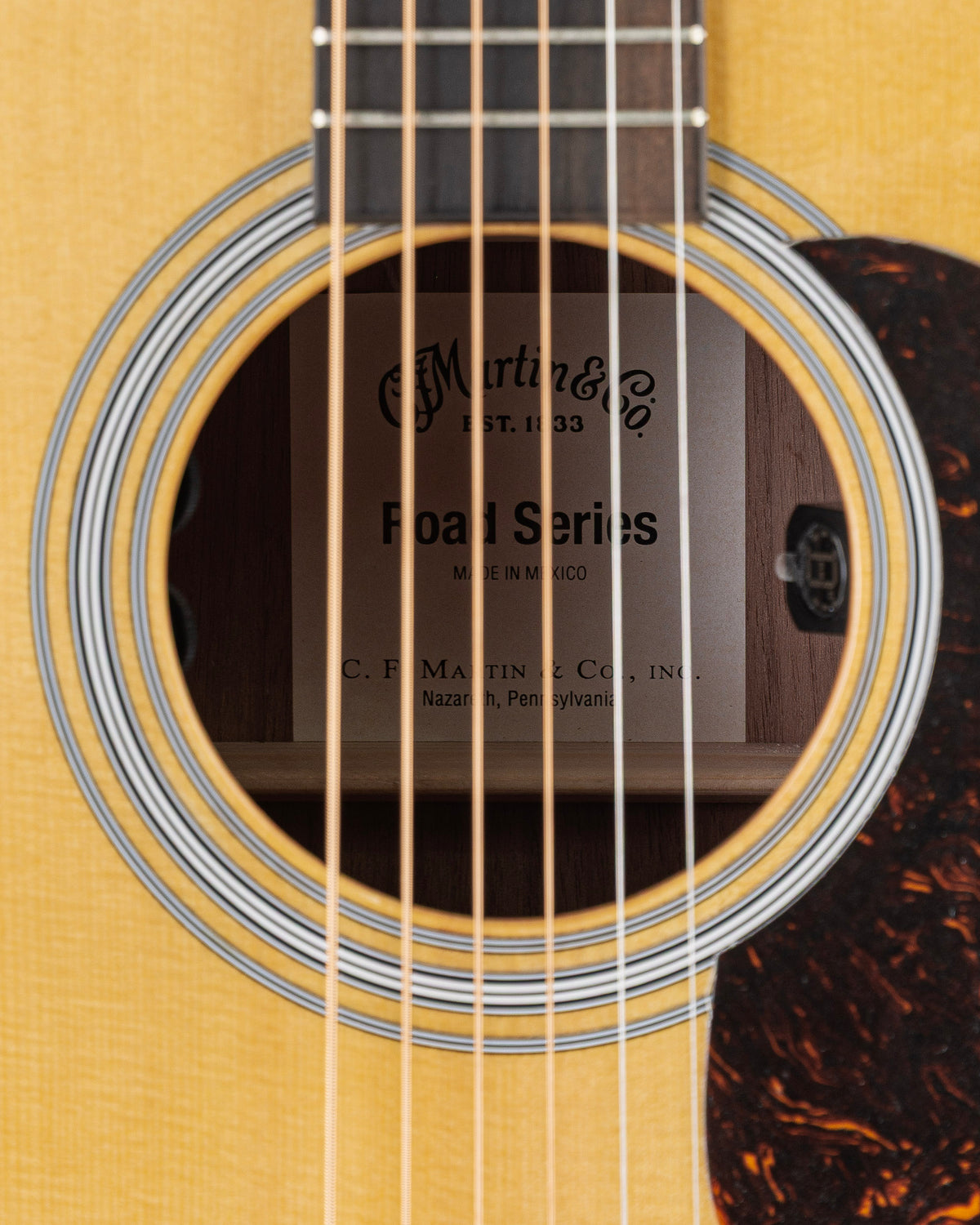 Martin D-13E Retro Walnut Road Series Dreadnought Acoustic Electric Guitar - Aging Toner Natural Gloss