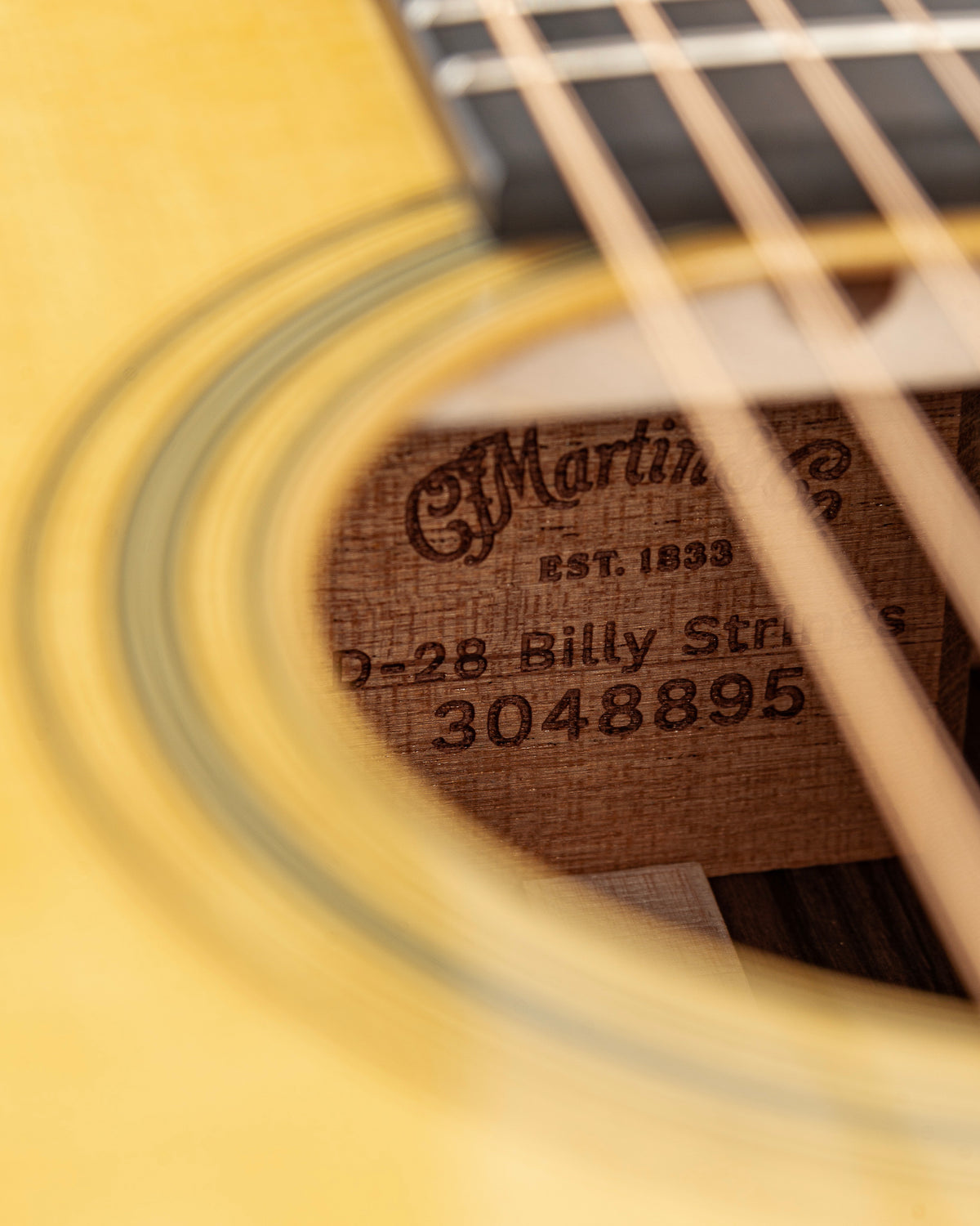 Martin D-28 Billy Strings Special Edition Dreadnought Acoustic Guitar - Antique Toner Gloss