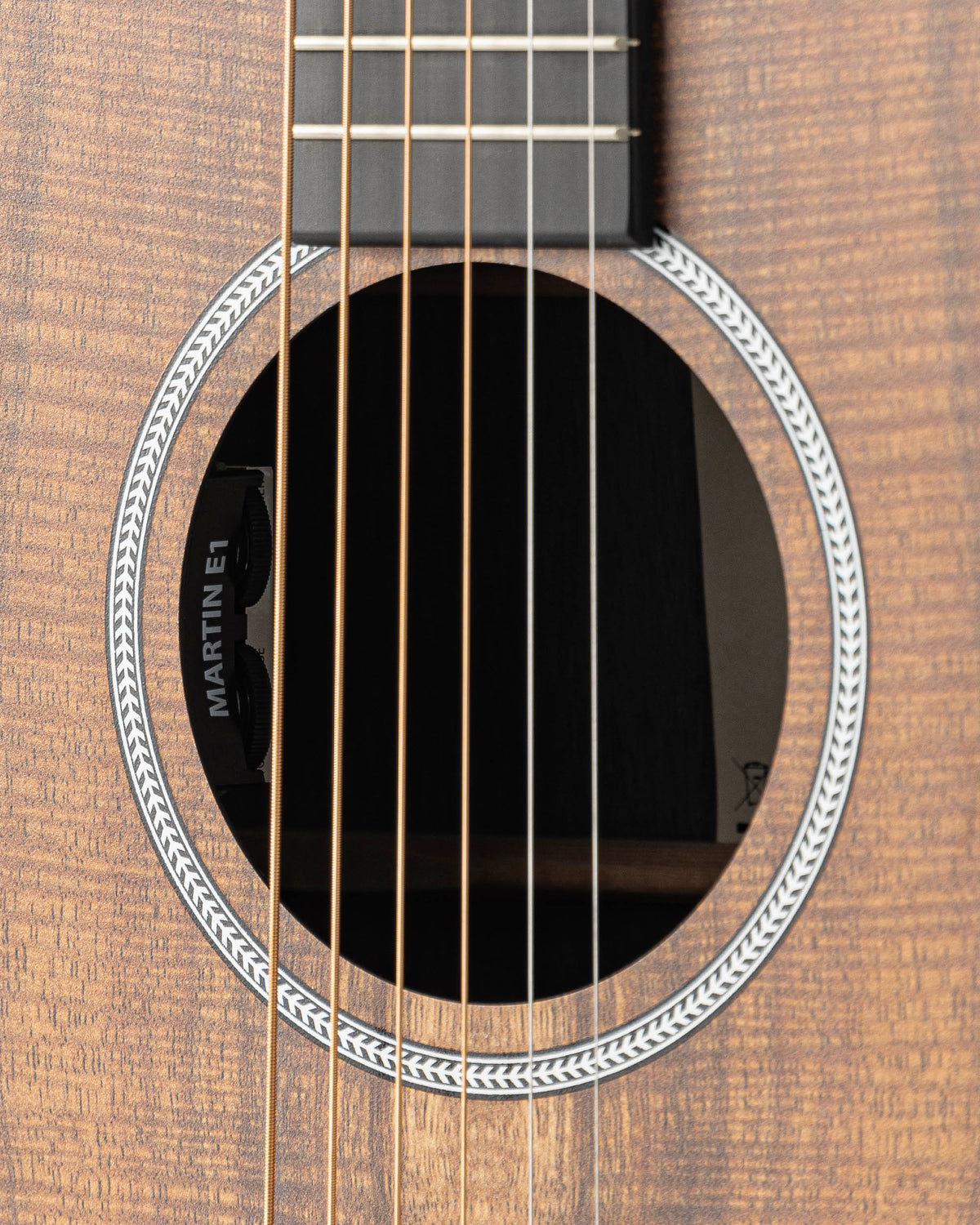 Martin D-X1E Koa X Series Dreadnought Acoustic Electric Guitar - Natural
