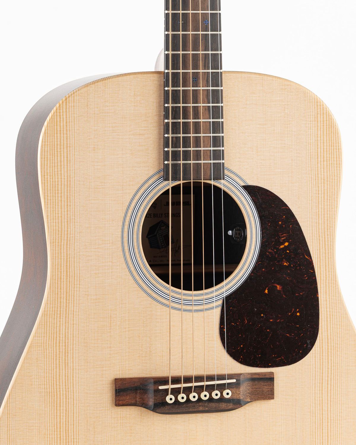 Martin D-X2E Billy Strings X Series Dreadnought Acoustic Electric Guitar - Natural