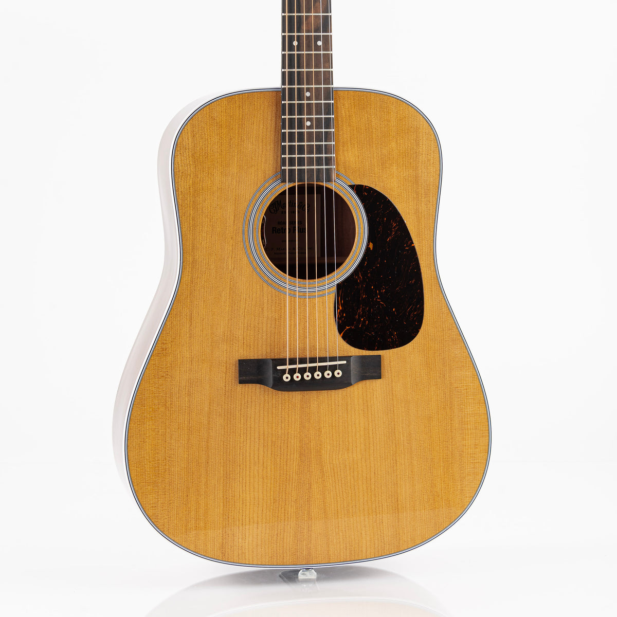 Martin DE Retro Plus Granadillo Road Series Dreadnought Acoustic Electric Guitar - Aging Toner Natural Gloss