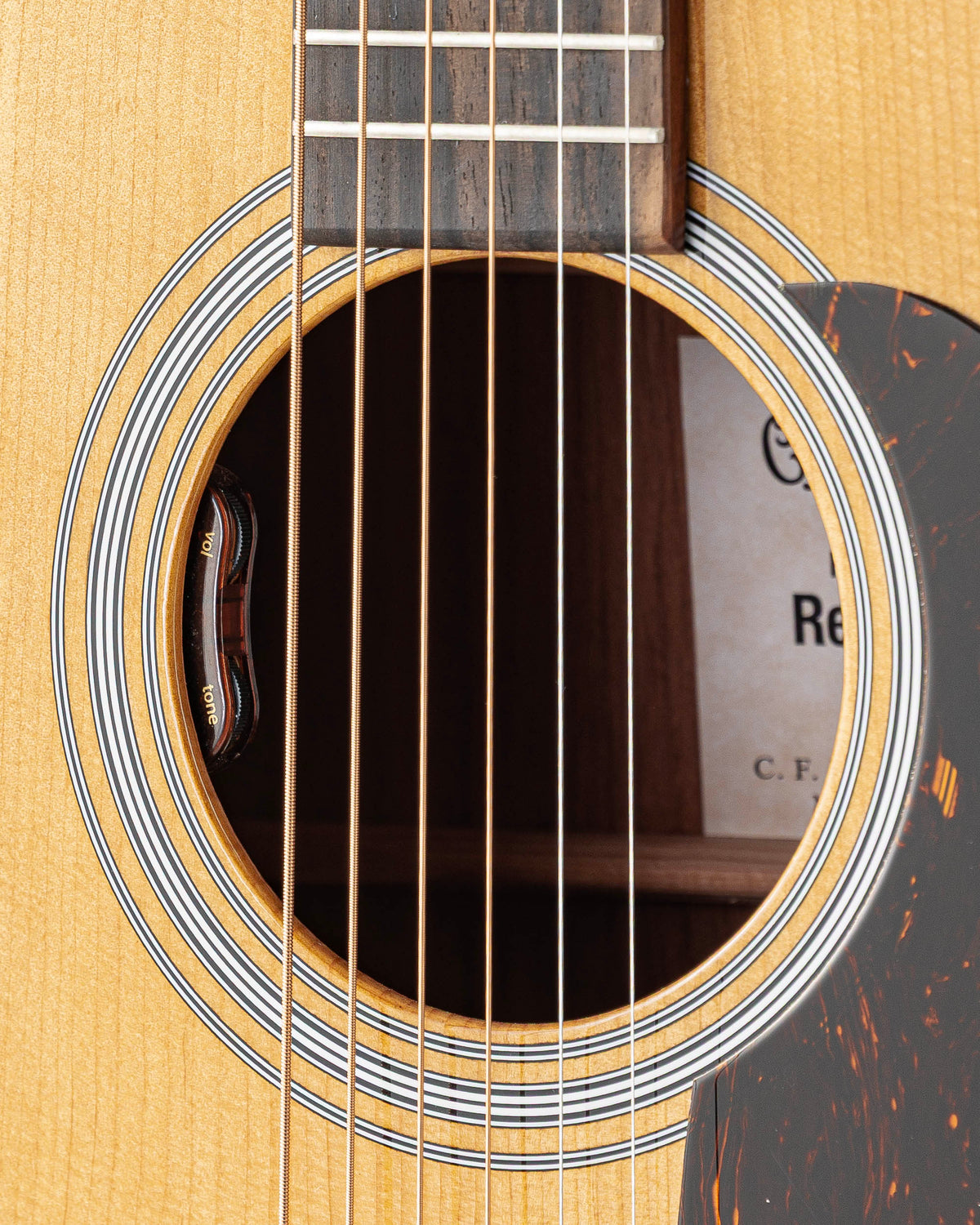 Martin DE Retro Plus Granadillo Road Series Dreadnought Acoustic Electric Guitar - Aging Toner Natural Gloss