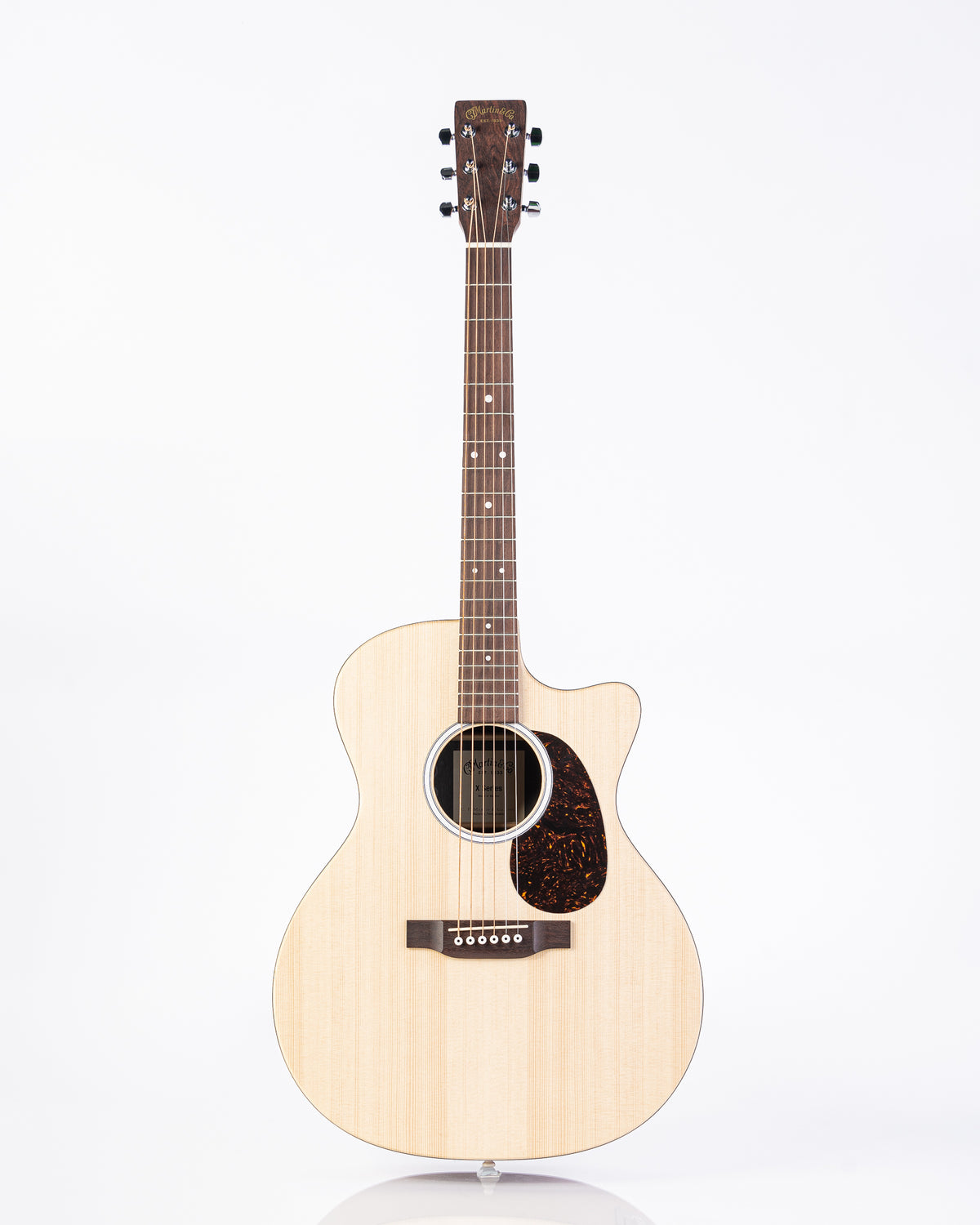 Martin X Series GPC-X2E-01 Acoustic Electric Guitar - Natural