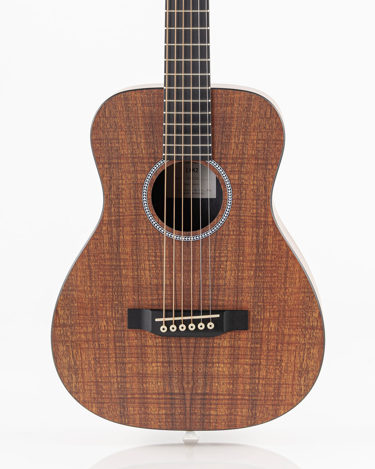 Martin LXK2 Little Martin Acoustic Guitar - Koa Pattern