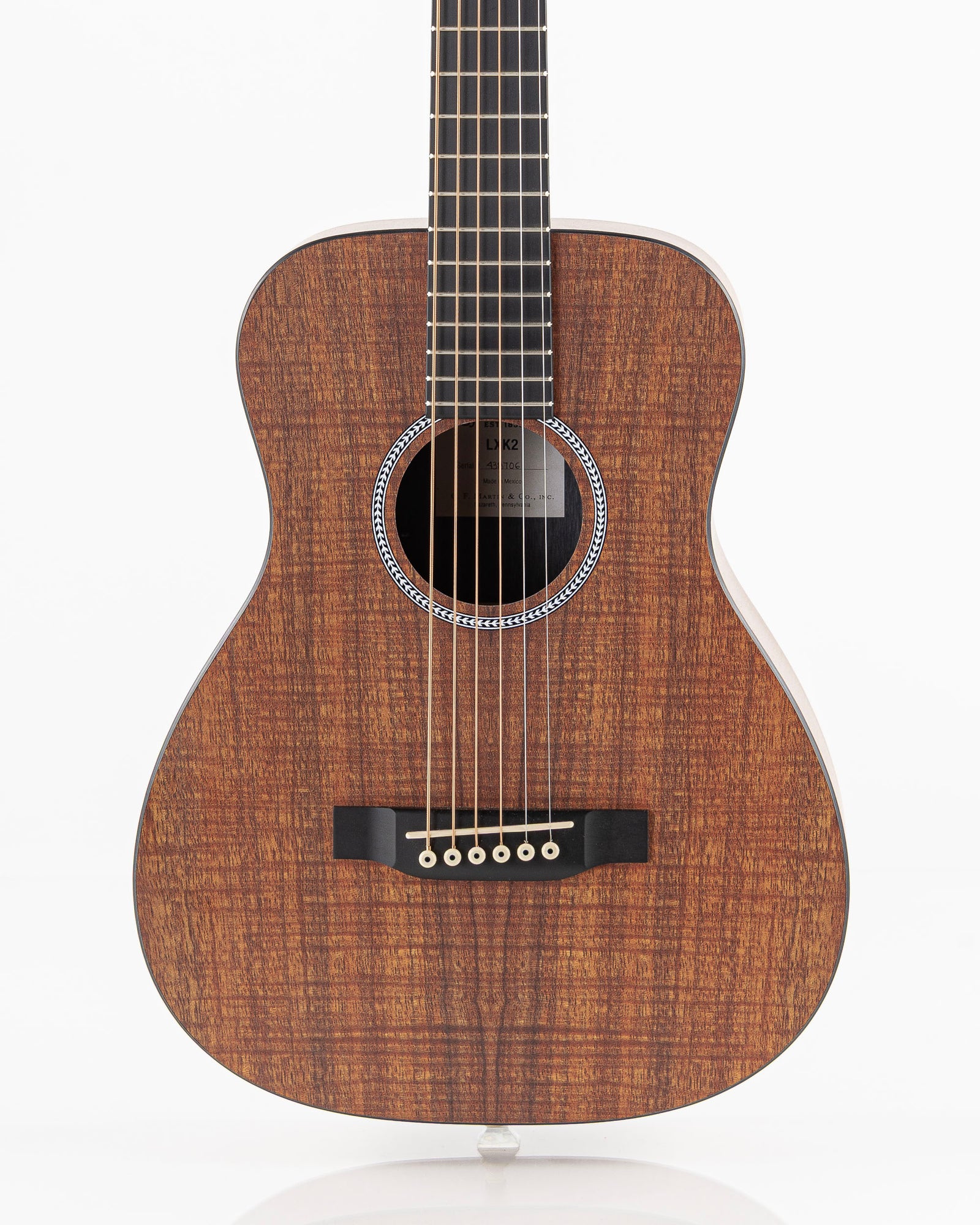 Martin LXK2 Little Martin Acoustic Guitar - Koa Pattern
