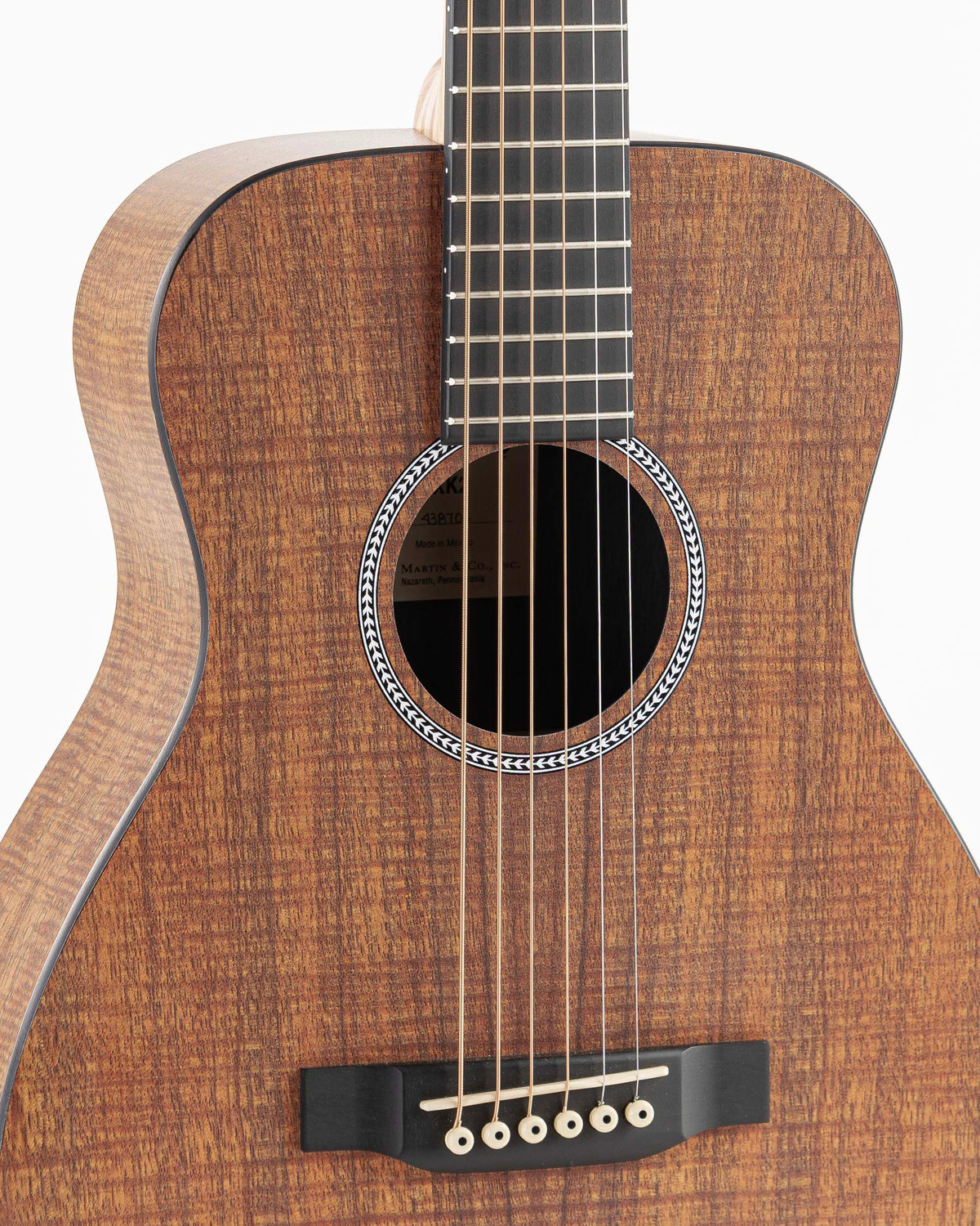 Martin LXK2 Little Martin Acoustic Guitar - Koa Pattern