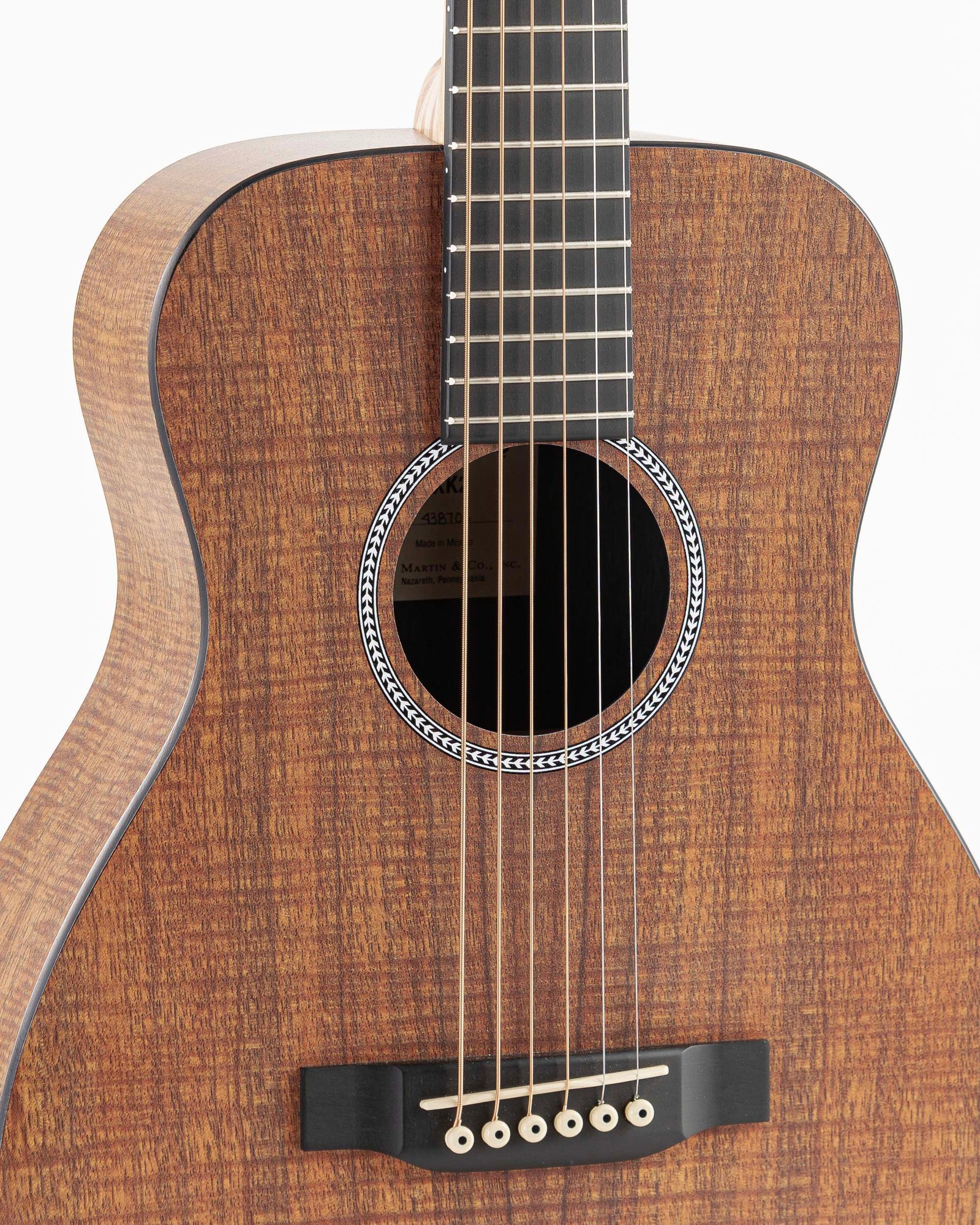 Martin LXK2 Little Martin Acoustic Guitar - Koa Pattern