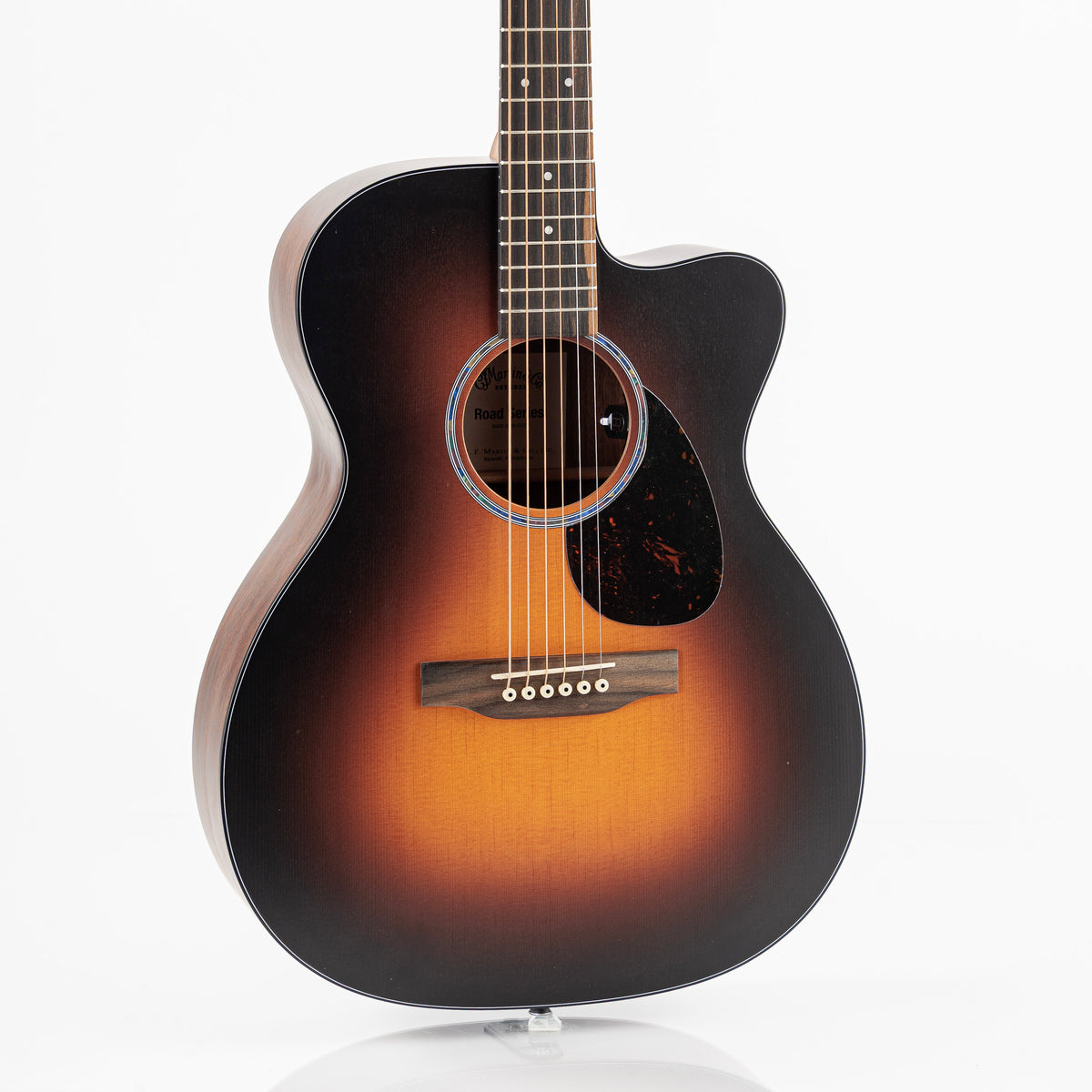 Martin OMC-10E Modern Road Series Cutaway Acoustic Electric Guitar - 1935 Sunburst