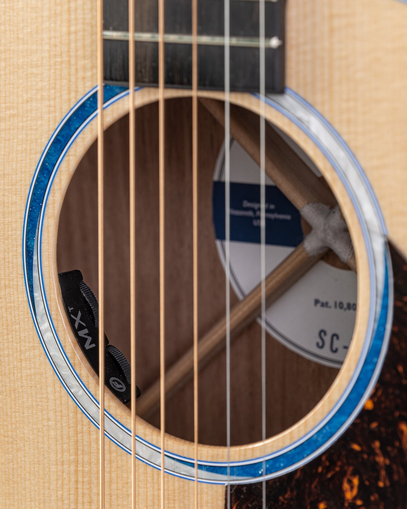 Martin Road Series SC-13E-01 Koa Acoustic Electric Guitar - Natural