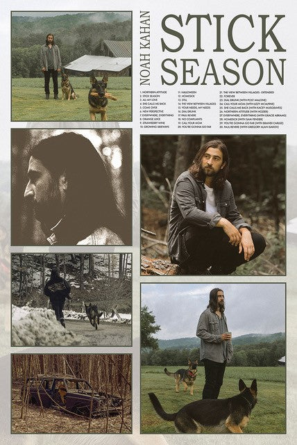 Noah Kahan - Stick Season Album Cover (24" x 36" Poster)