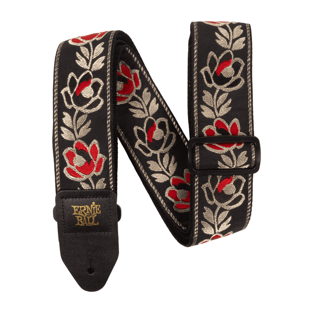 Ernie Ball Jacquard 2 Inch Guitar Strap - Noble Rose