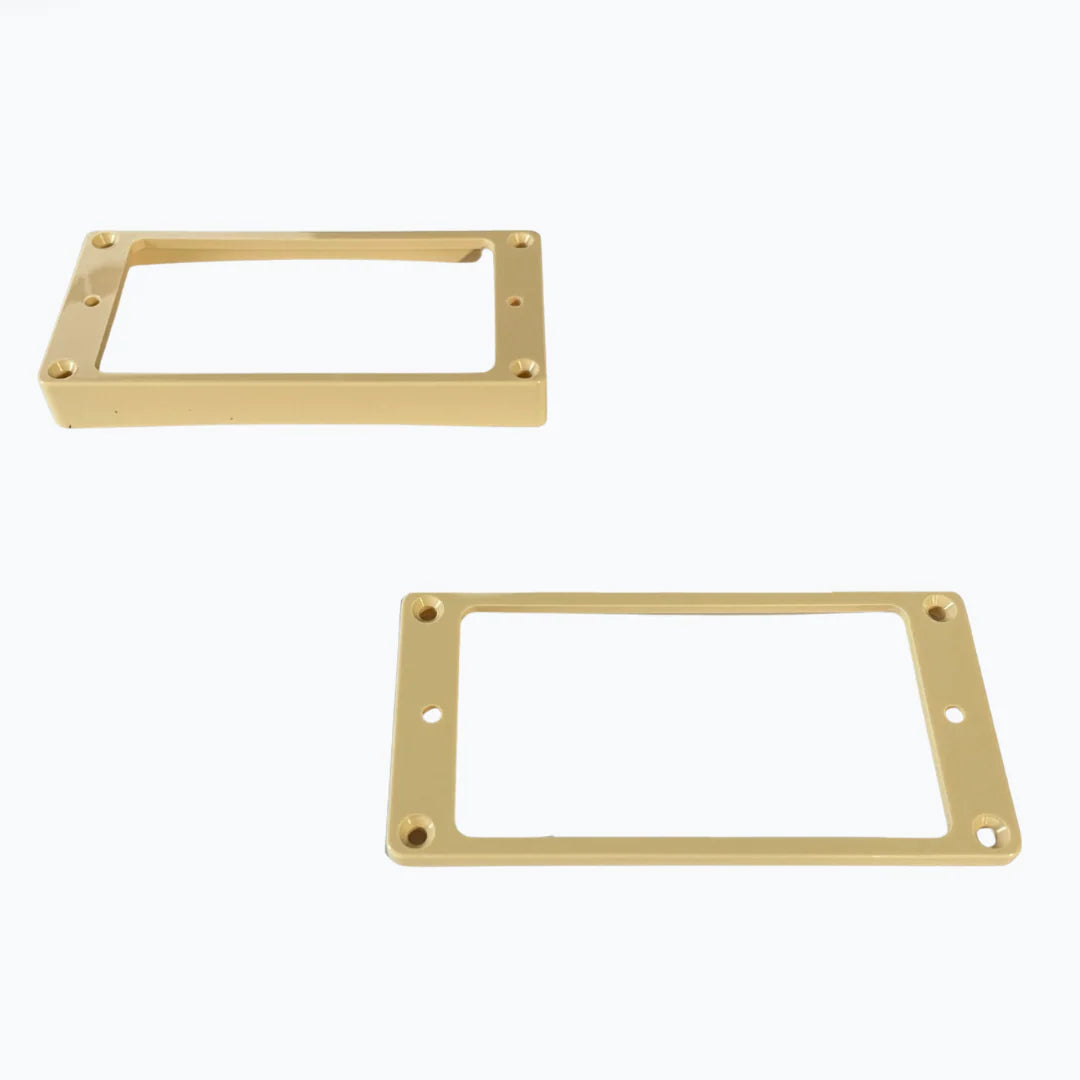 Allparts PC-0743-028 Slanted Humbucking Pickup Ring Set - Cream