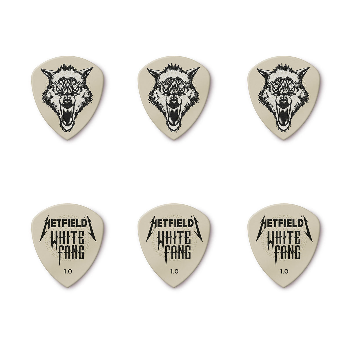 Dunlop PickTin James Hetfield White Fang 1.0mm