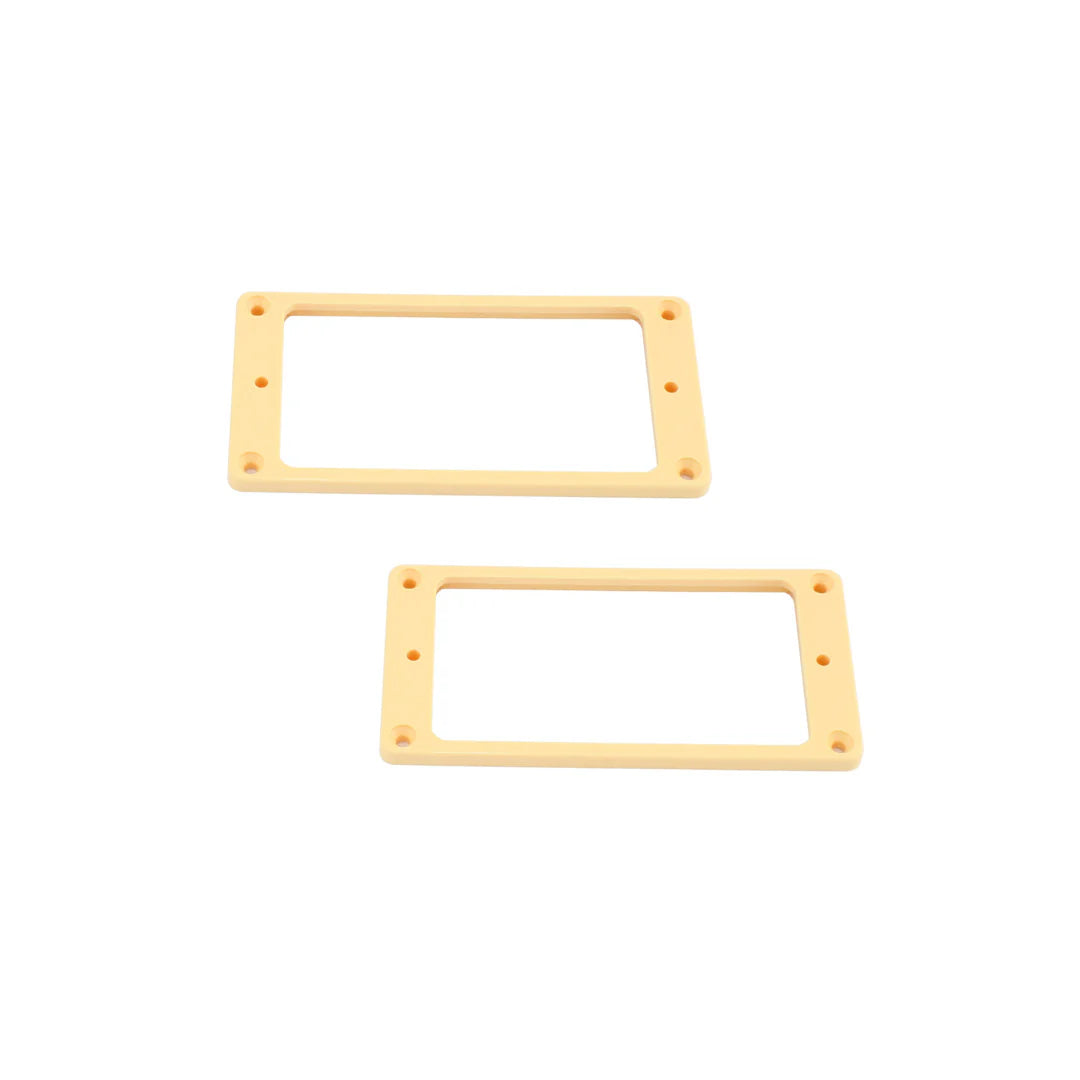 Allparts PC-0745-028 Non-Slanted Humbucking Pickup Ring Set - Cream