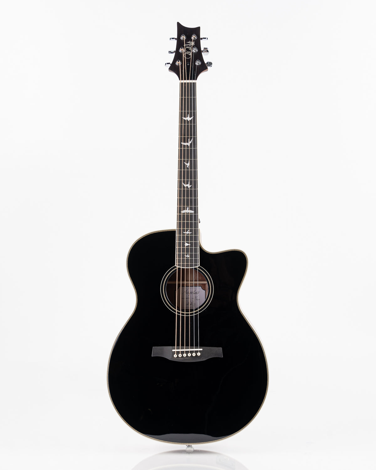 PRS AE20E Angelus Acoustic-Electric Guitar - Gloss Black
