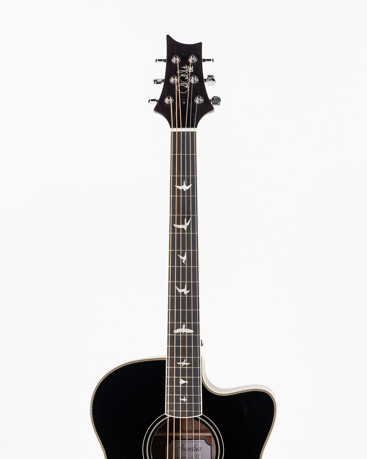 PRS AE20E Angelus Acoustic-Electric Guitar - Gloss Black