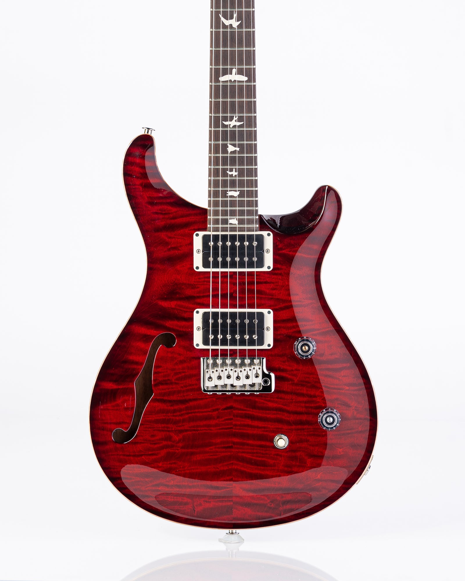 PRS CE 24 Semi-Hollow Electric Guitar- Fire Red Burst