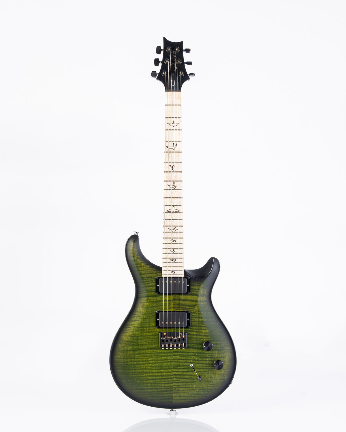 B-STOCK PRS Limited Edition Dustie Waring CE 24 Hardtail Electric Guitar - Jade Smokeburst