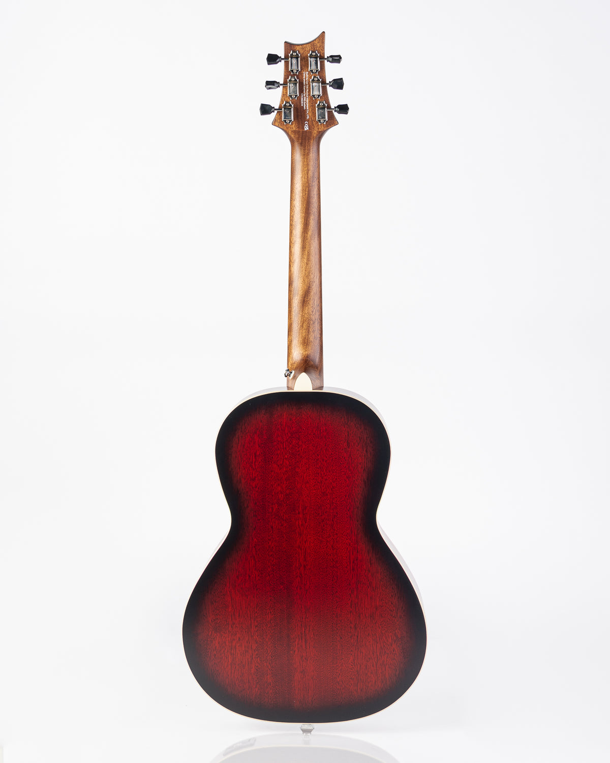 PRS SE P20E Tonare Parlor Acoustic Electric Guitar - Fire Red Burst