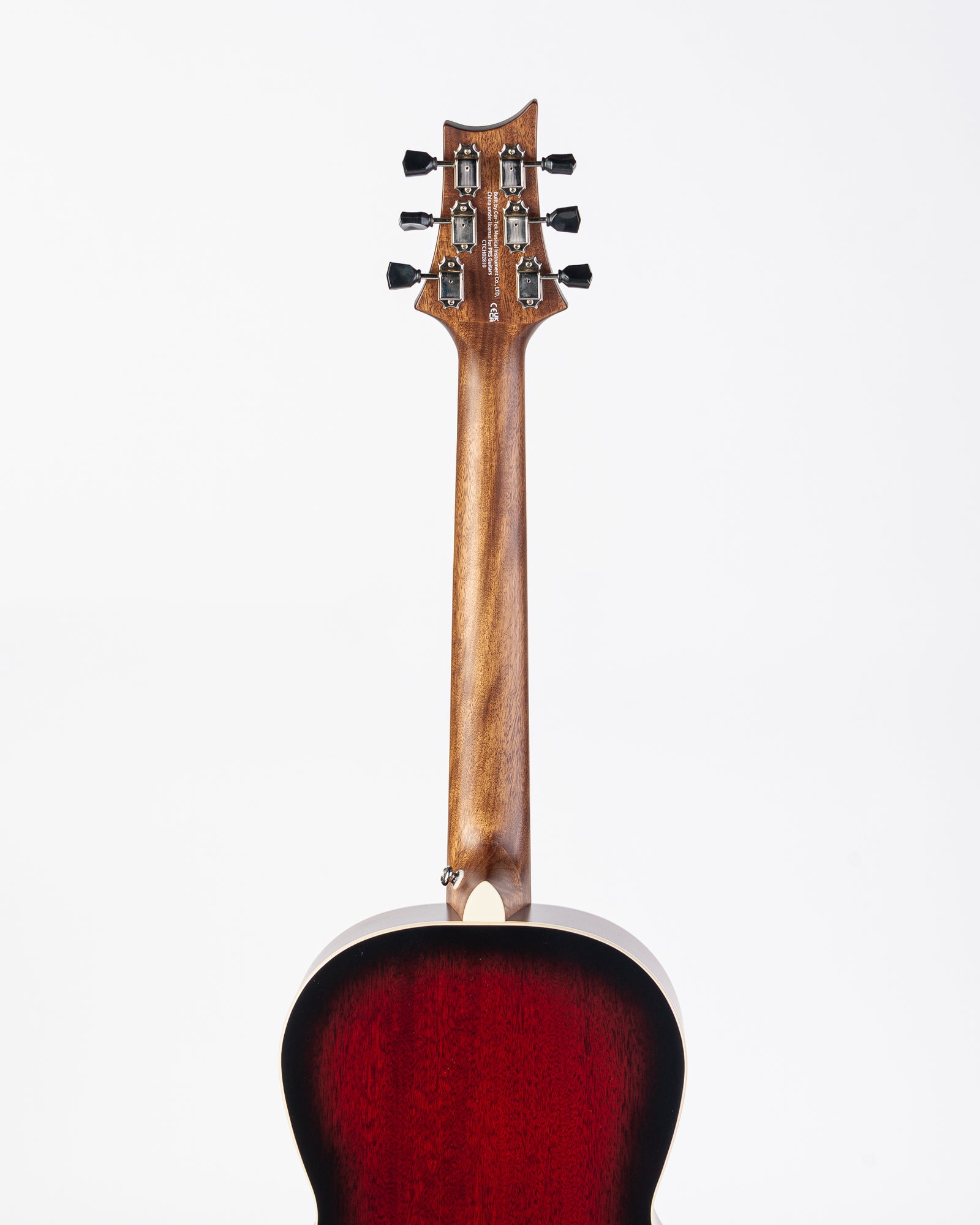PRS SE P20E Tonare Parlor Acoustic Electric Guitar - Fire Red Burst