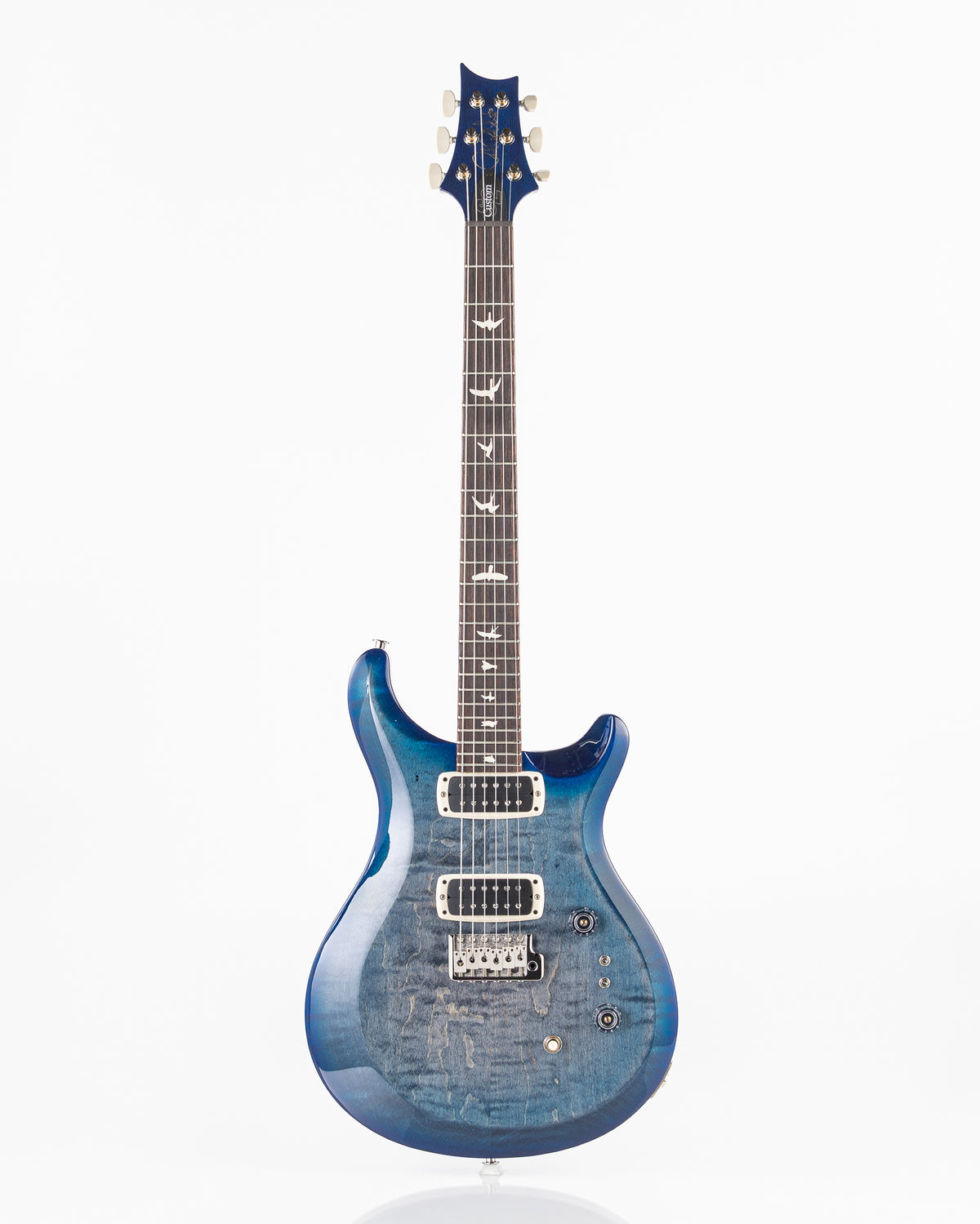 PRS S2 Custom 24-08 Electric Guitar - Faded Gray Black Blue Burst