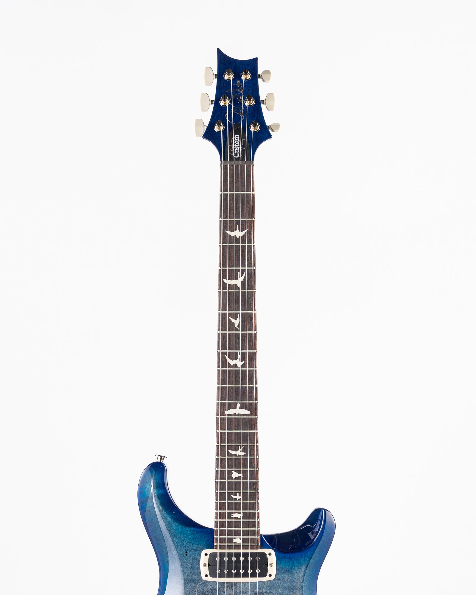 PRS S2 Custom 24-08 Electric Guitar - Faded Gray Black Blue Burst