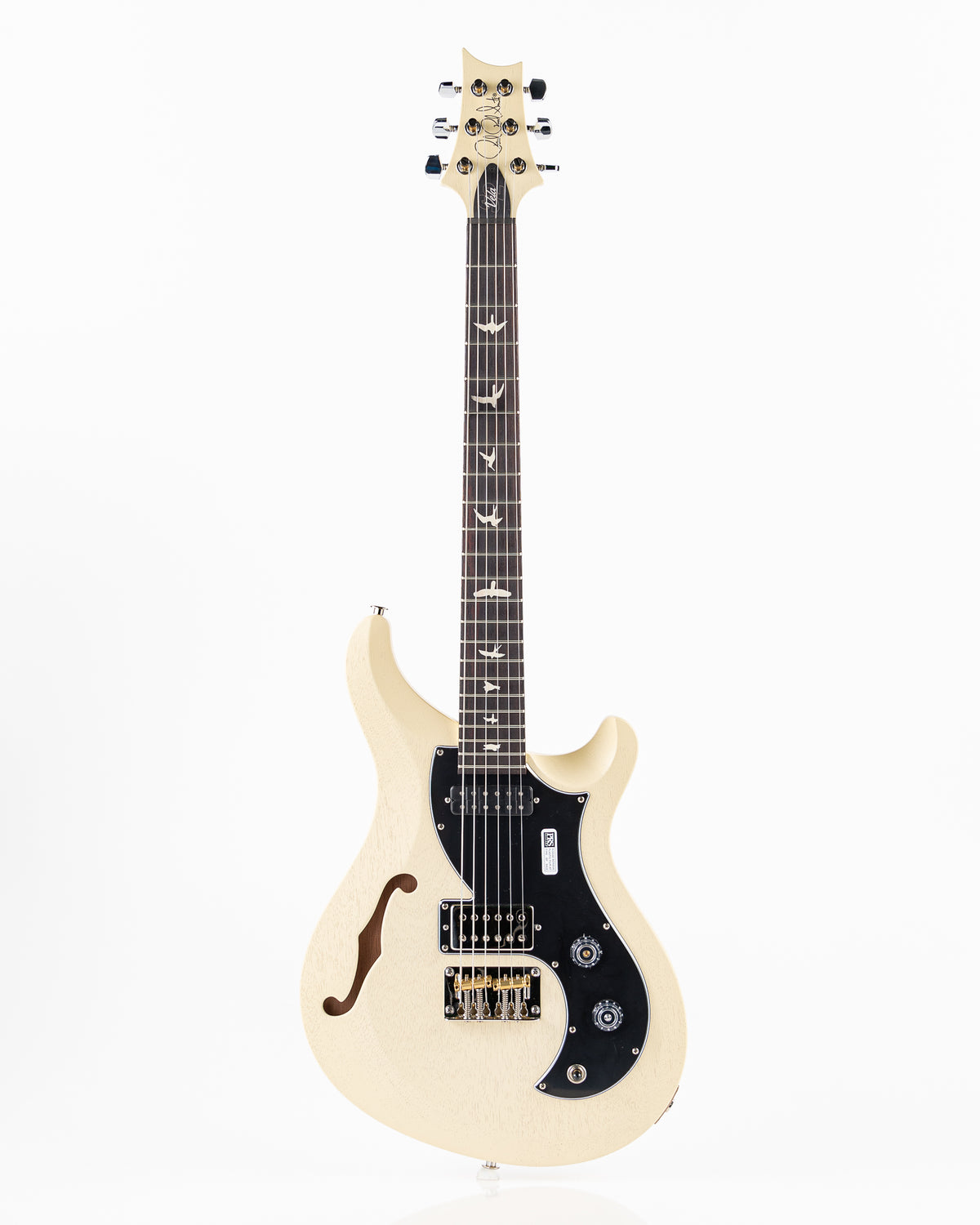 PRS S2 Vela Semi-Hollow Electric Guitar - Satin Antique White