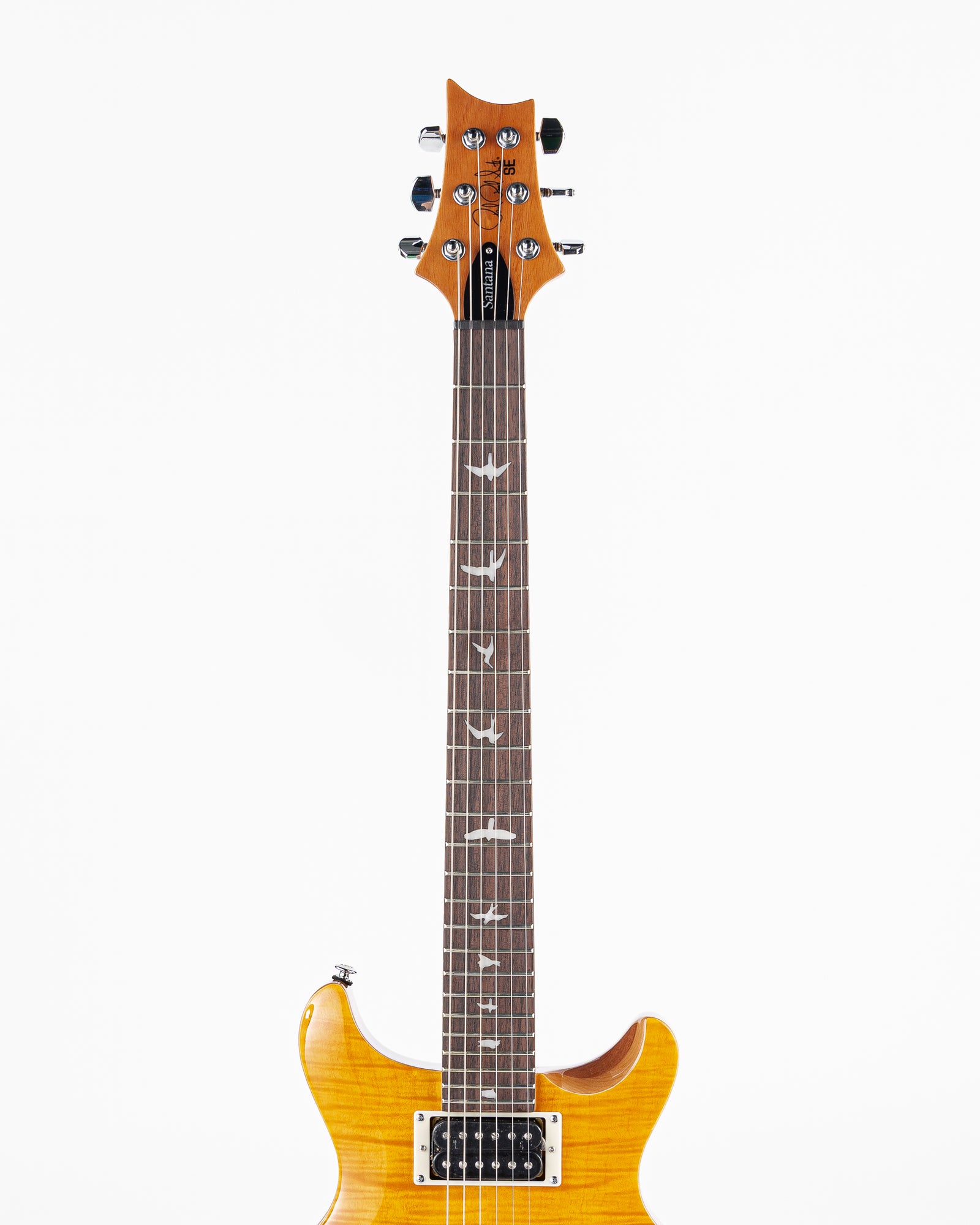 PRS SE Santana Signature Electric Guitar - Santana Yellow