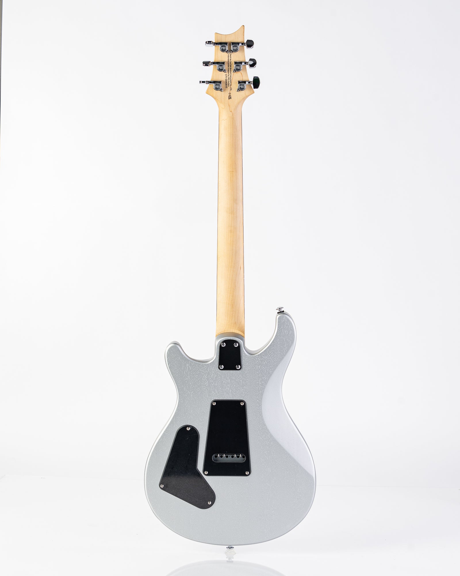 PRS SE CE 24 Standard Satin Electric Guitar - Metallic Silver Satin