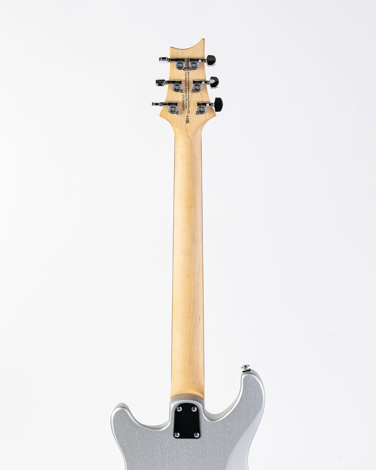 PRS SE CE 24 Standard Satin Electric Guitar - Metallic Silver Satin