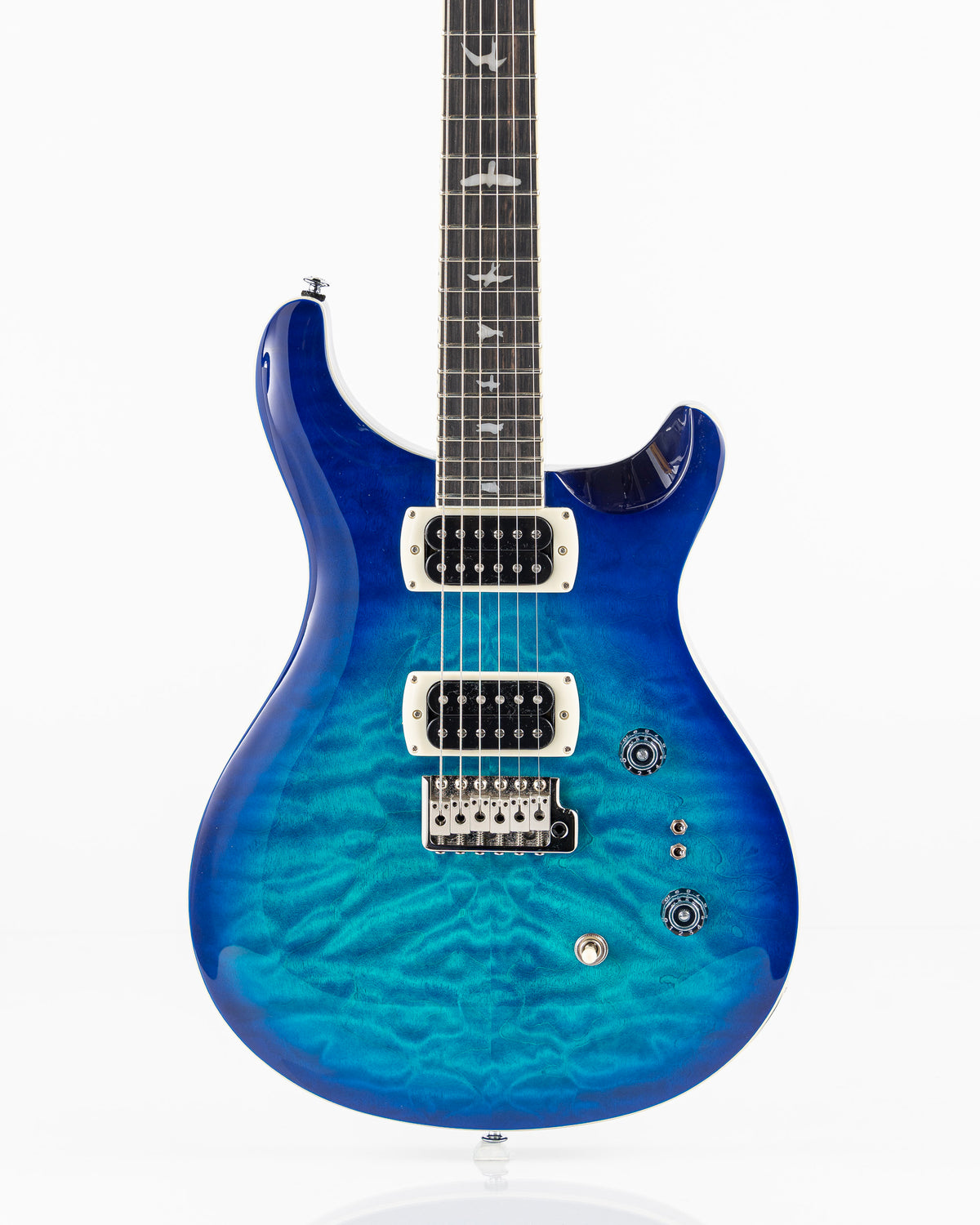 PRS SE Custom 24-08 Quilt Electric Guitar - Lake Blue