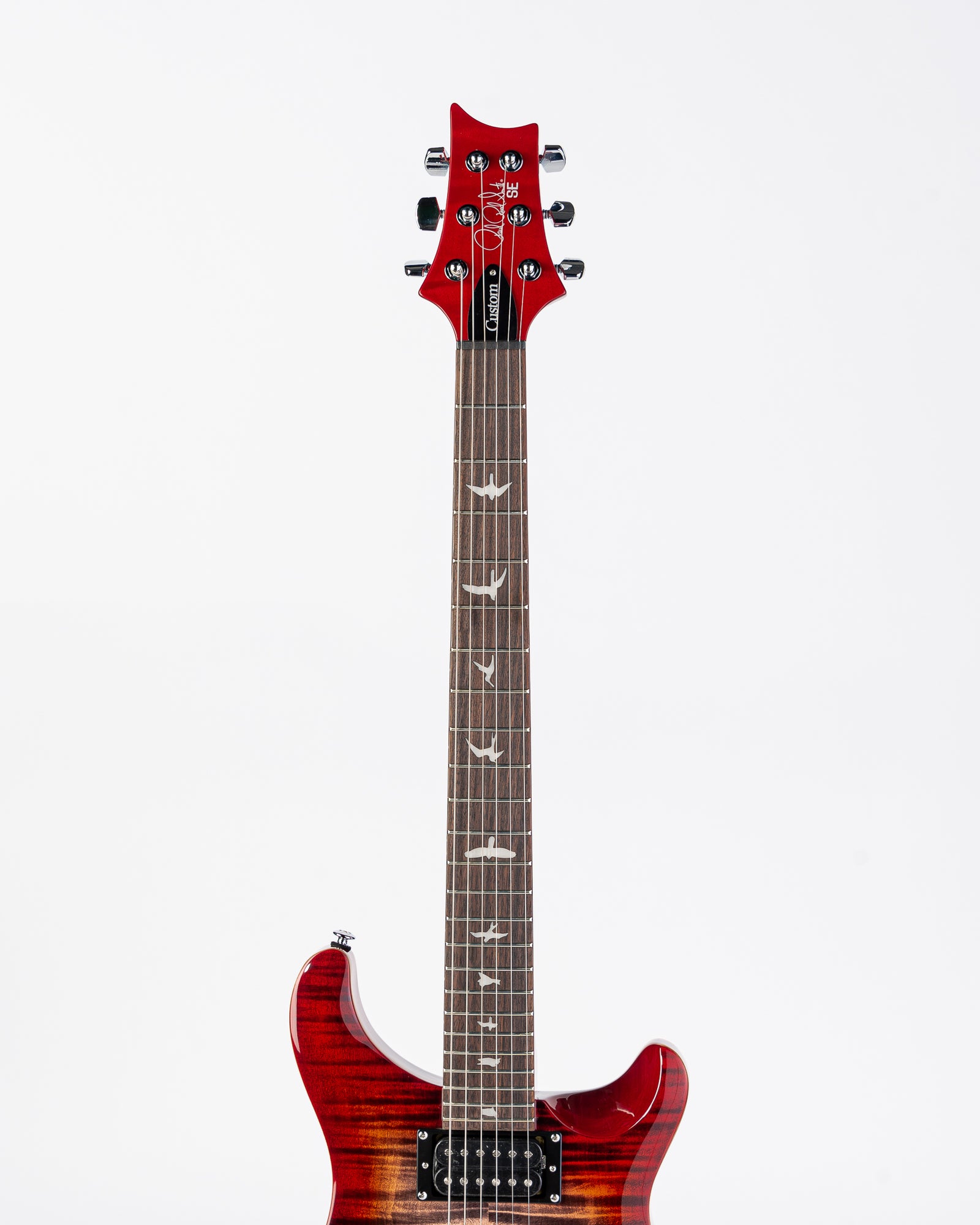 PRS SE Custom 24 Electric Guitar - Charcoal Cherry Burst