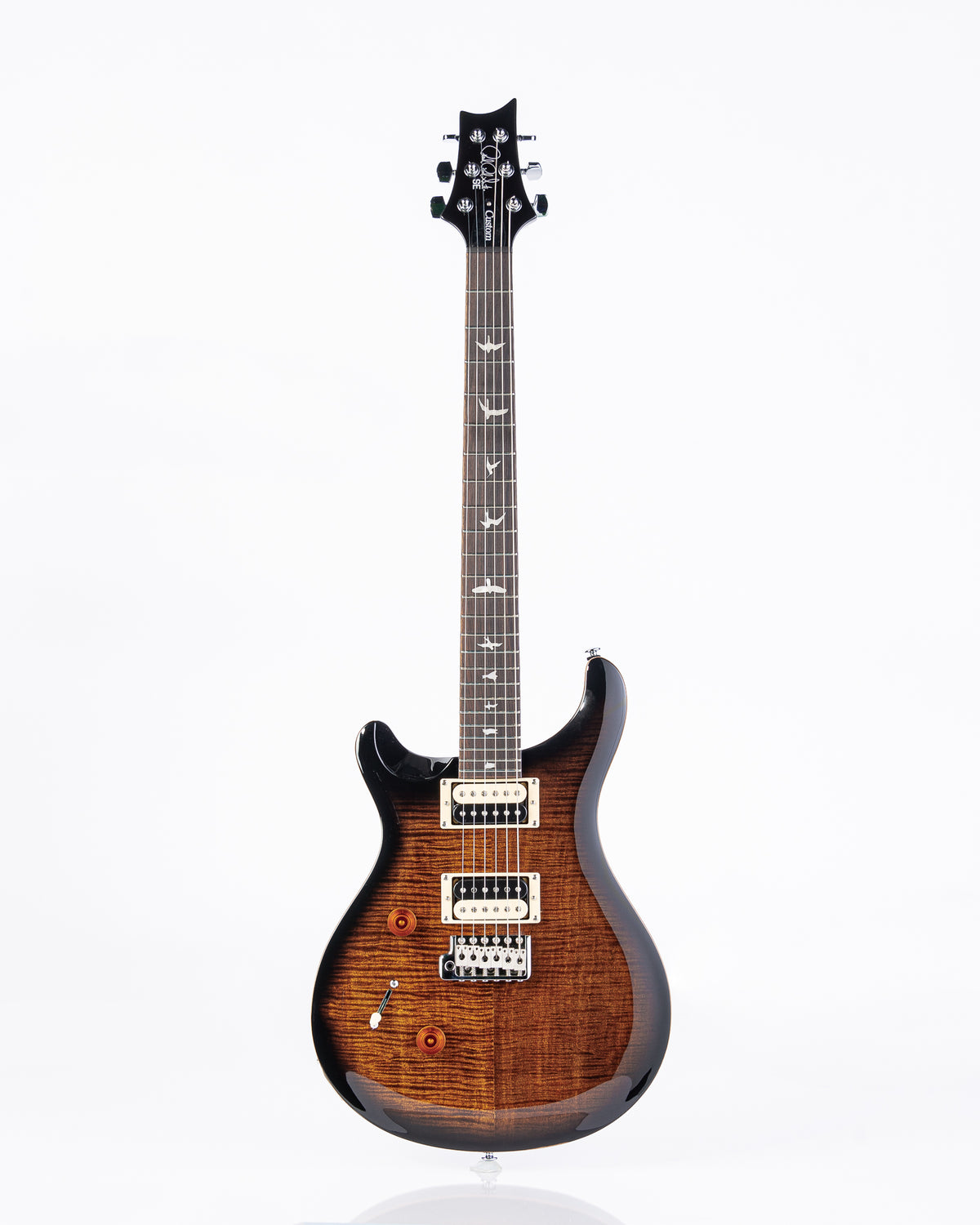 B-STOCK PRS SE Custom 24 Left-Handed Electric Guitar - Black Gold Burst