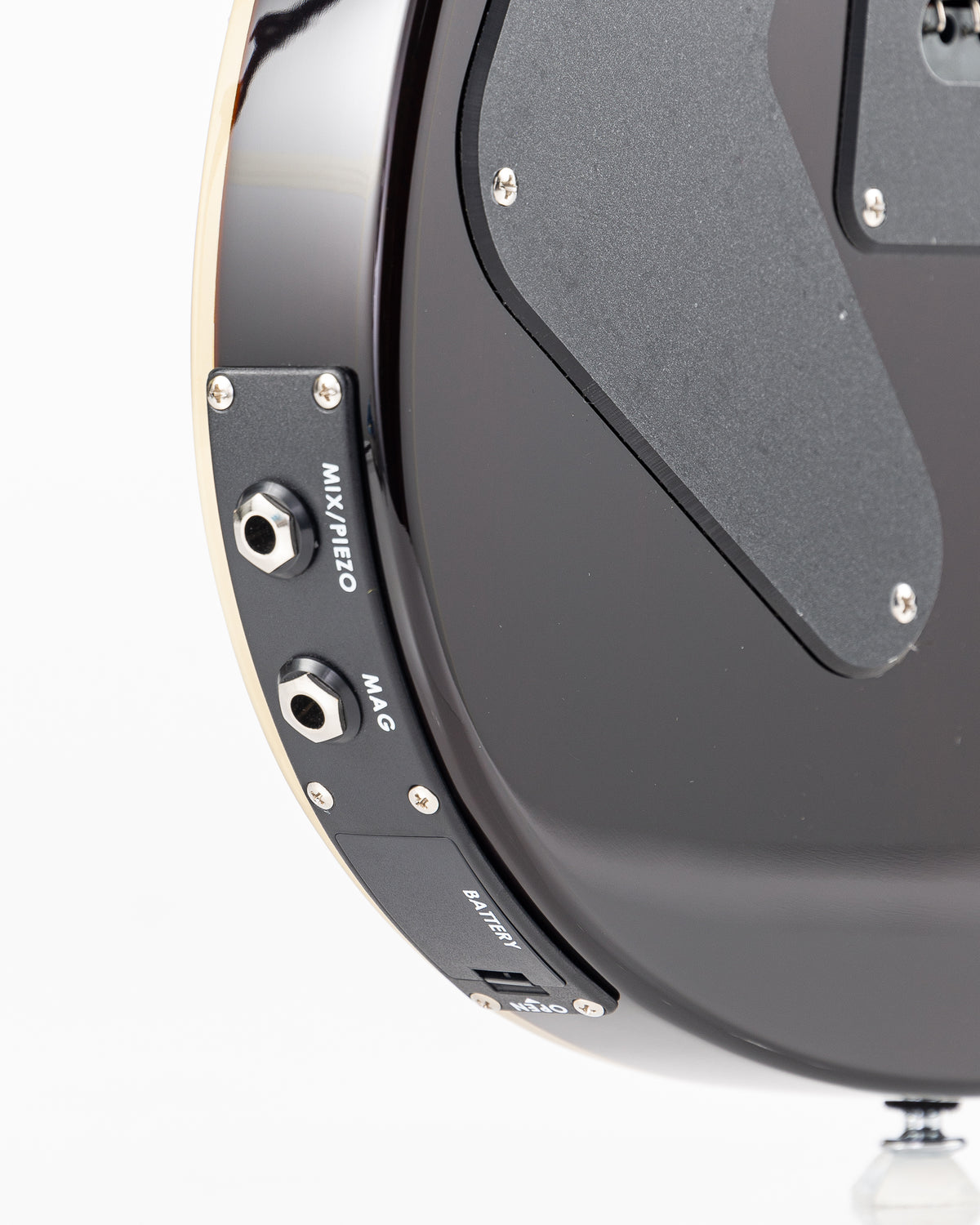 PRS SE Custom 24 Semi-Hollow Piezo Electric Guitar- Orange Tiger Smokeburst