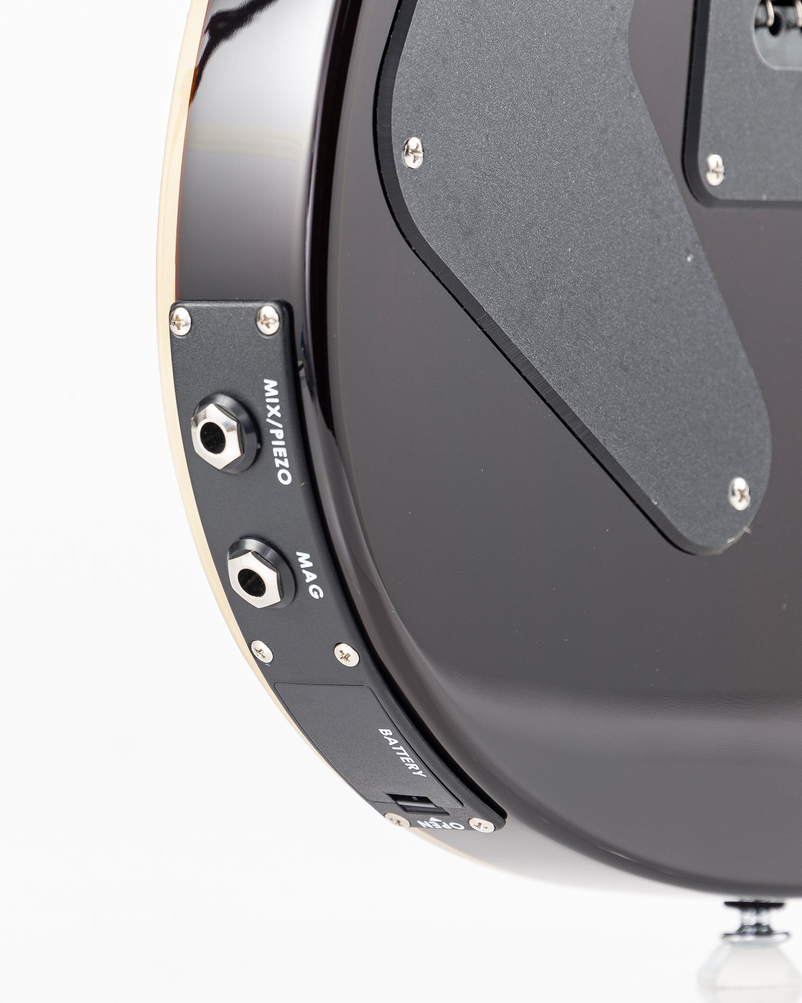 PRS SE Custom 24 Semi-Hollow Piezo Electric Guitar- Orange Tiger Smokeburst