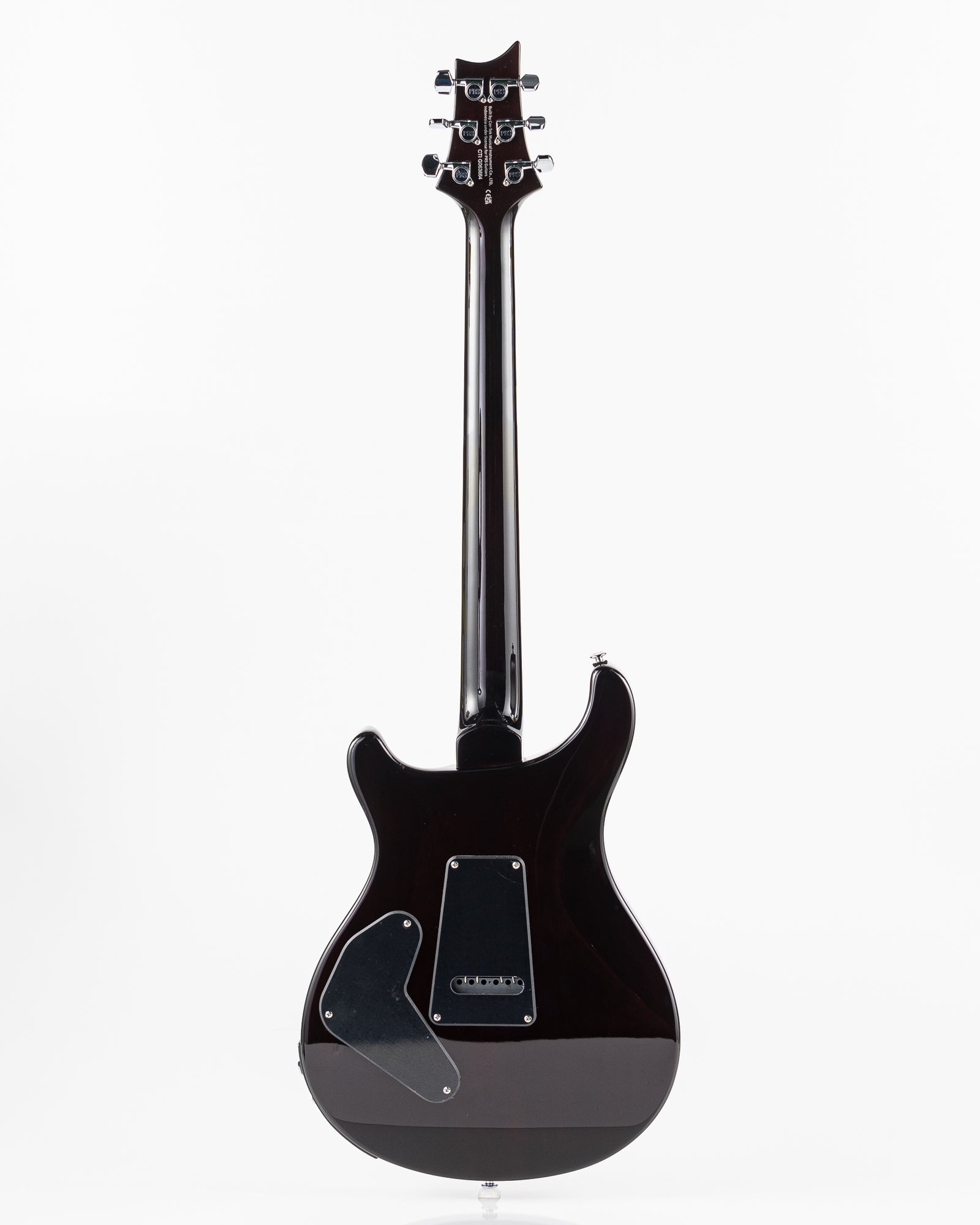 PRS SE Custom 24 Semi-Hollow Piezo Electric Guitar- Orange Tiger Smokeburst