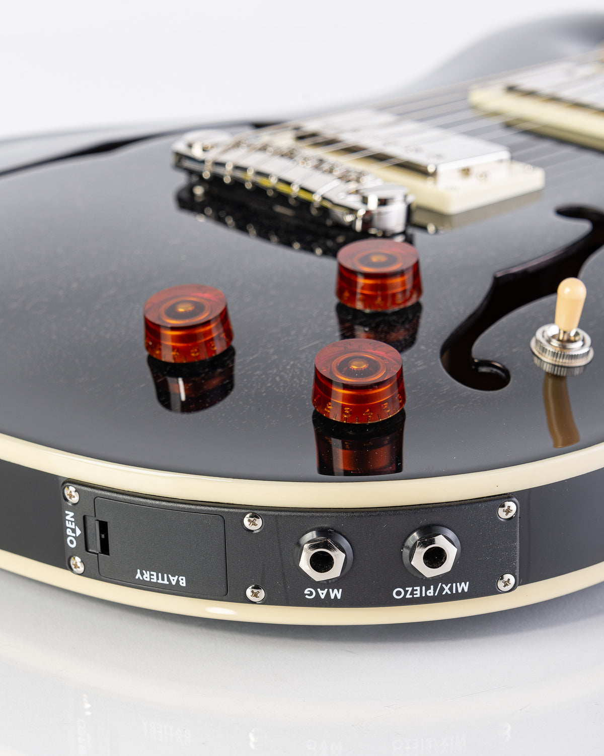 PRS SE Hollowbody Standard Piezo Electric Guitar - Dog Hair Smokeburst