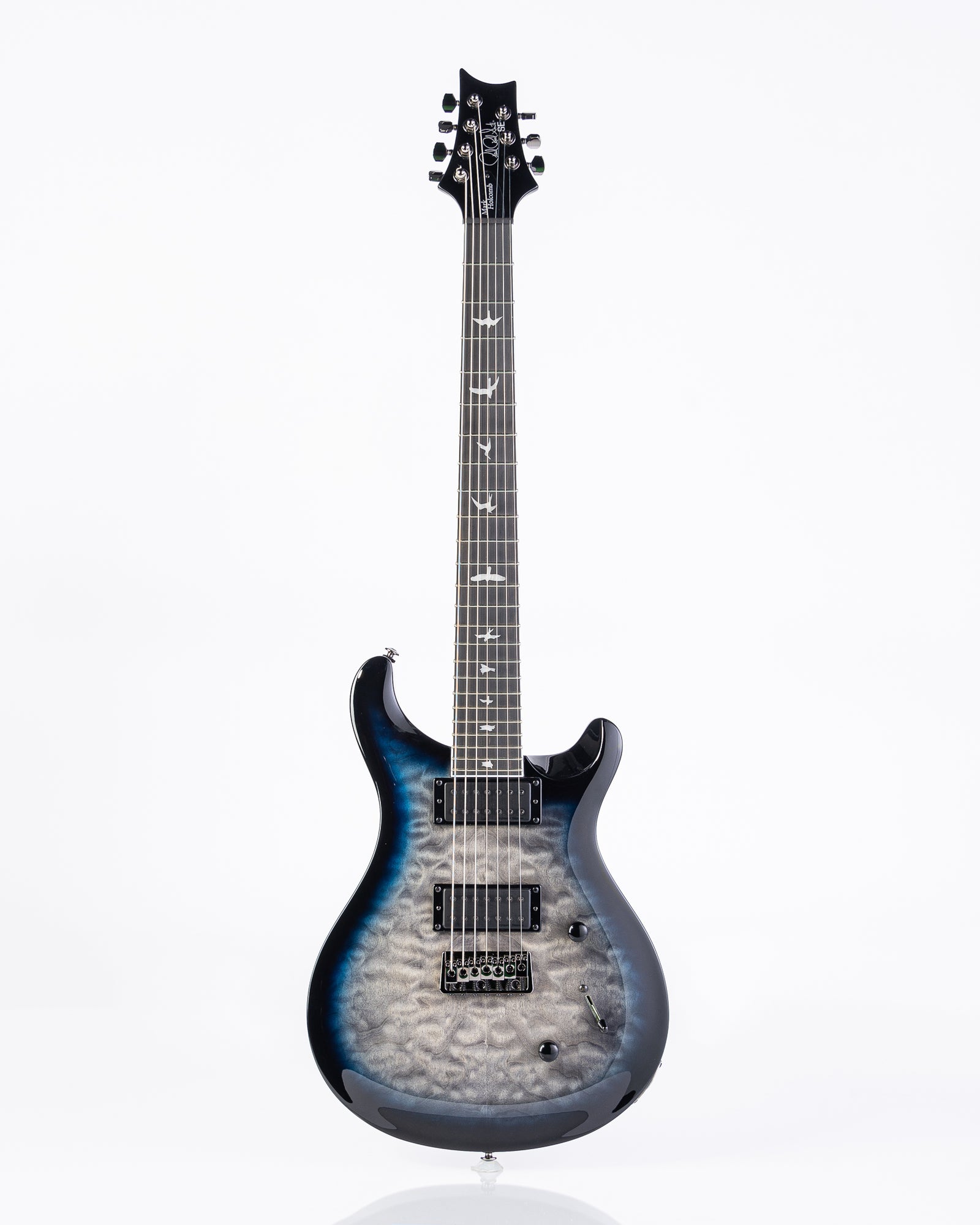 B-STOCK PRS SE Mark Holcomb 7 String Electric Guitar - Holcomb Blue Burst